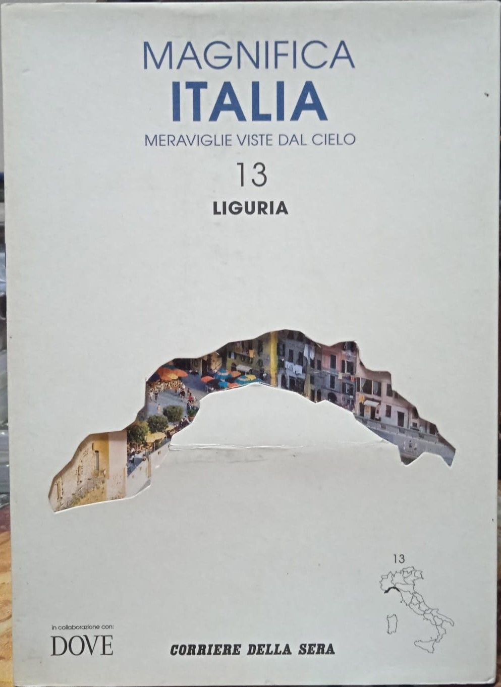 TeknoFilm - DVD + Booklet – MAGNIFICA ITALIA - MERAVIGLIE VISTE DAL CIELO Vol. Vol. 13 - LIGURIA (2008) - CORRIERE DELLA SERA