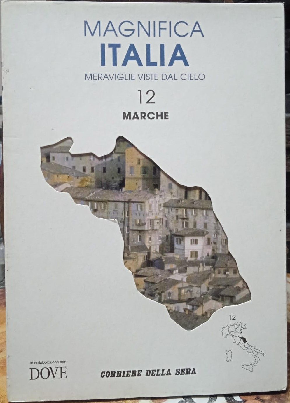 TeknoFilm - DVD + Booklet – MAGNIFICA ITALIA - MERAVIGLIE VISTE DAL CIELO Vol. 12 - MARCHE (2008) - CORRIERE DELLA SERA