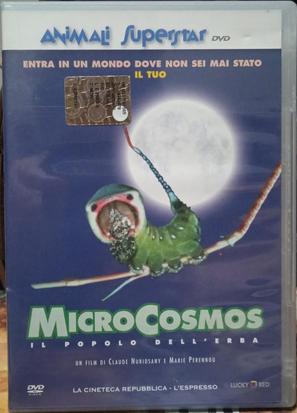 TeknoFilm - DVD – MICROCOSMOS - IL POPOLO DELL'ERBA di Marie Pérennou e Claude Nuridsany (1996) - REPUBBLICA/L'ESPRESSO