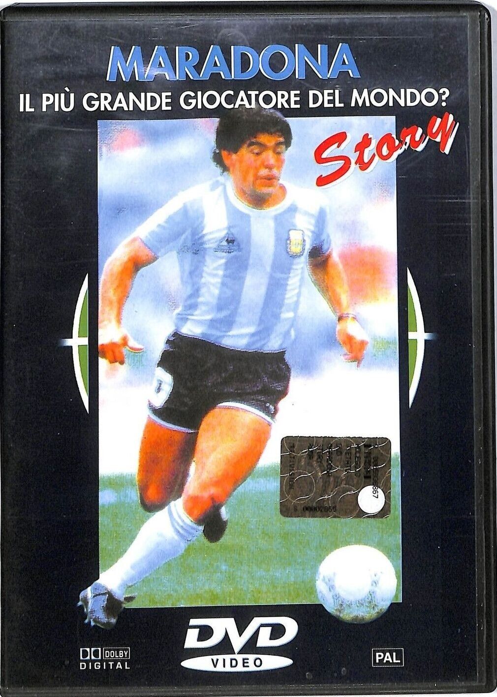 TeknoFilm - DVD – MARADONA - IL PIU' GRANDE GIOCATORE DEL MONDO STORY di Ken McGill (2001) - MULTIVISION