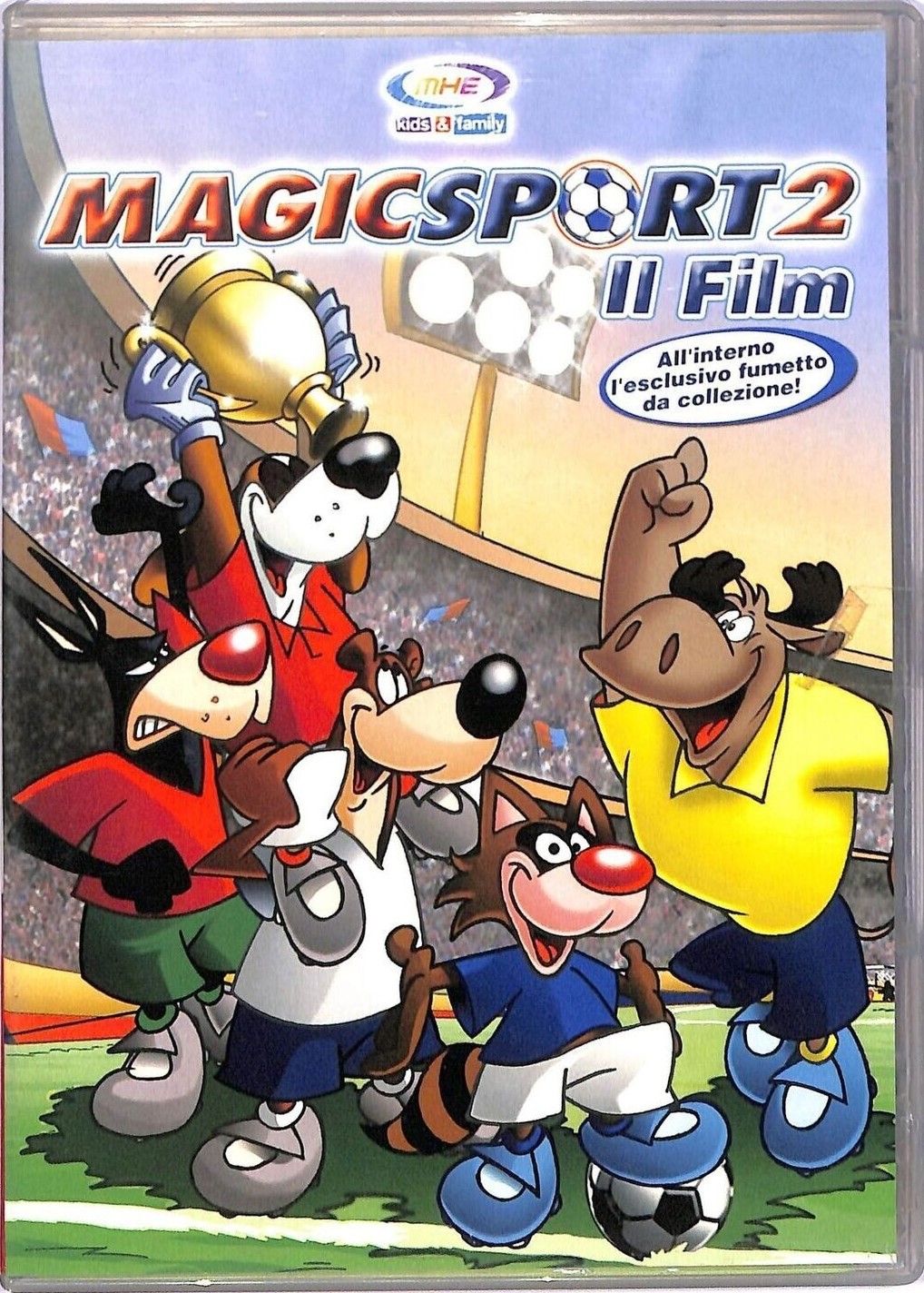TeknoFilm - DVD + Fumetto da collezione – MAGIC SPORT 2 - IL FILM  (2008) - MHE