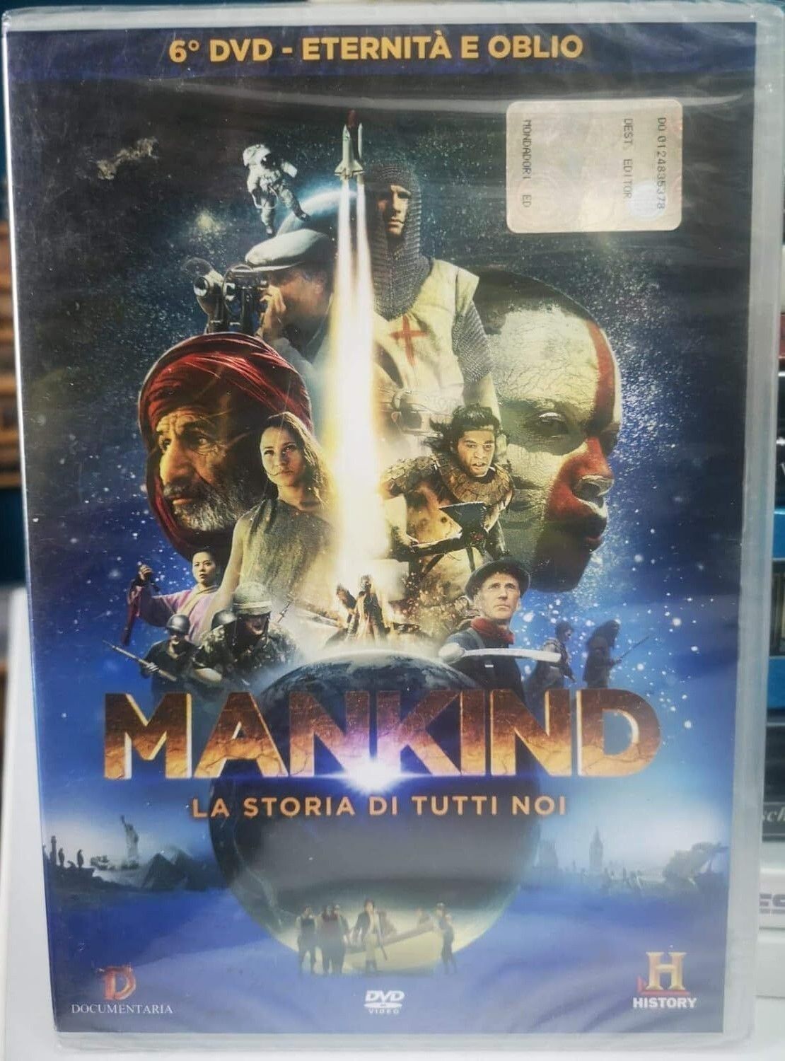 TeknoFilm - DVD – MANKIND - LA STORIA DI TUTTI NOI - DVD 1 di 6 - ETERNITA' E OBLIO (2008) - GAZZETTA DELLO SPORT