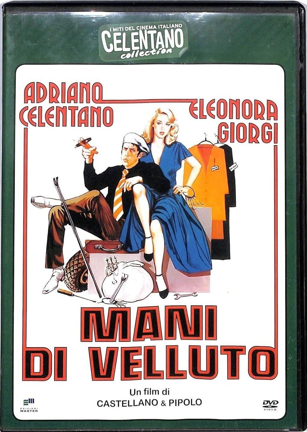 TeknoFilm - DVD – MANI DI VELLUTO di Giuseppe Moccia e Franco Castellano (1979) - EDIZIONI MASTER