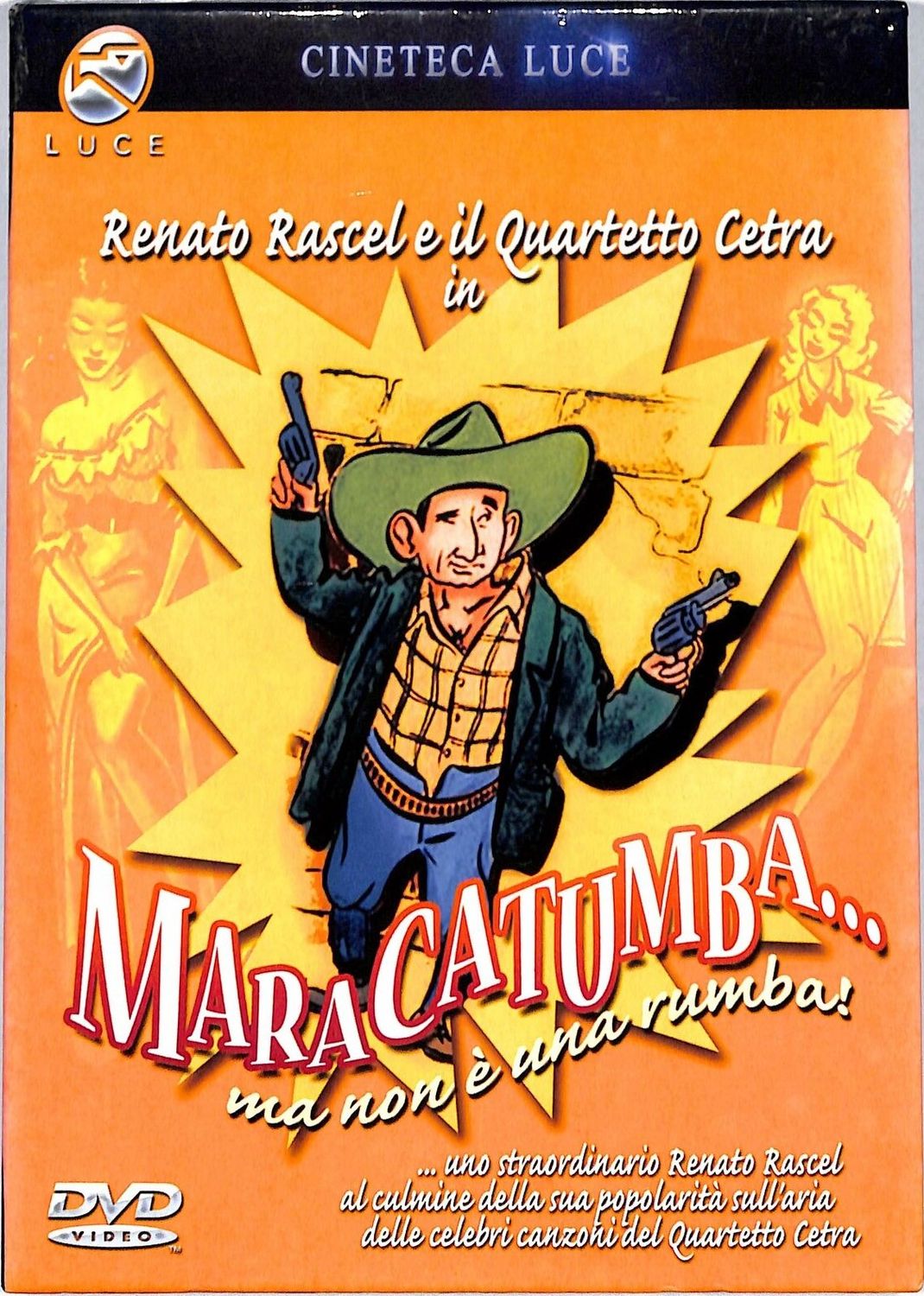 TeknoFilm - DVD (Versione cartonata) – MARACATUMBA…MA NON E' UNA RUMBA di Edmondo Lozzi con Renato Rascel (1949) - ISTITUTO LUCE