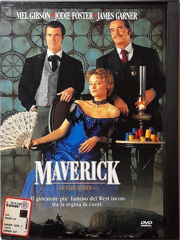 TeknoFilm - DVD – MAVERICK (Snapper case) di Richard Donner (1994) - WARNER BROS