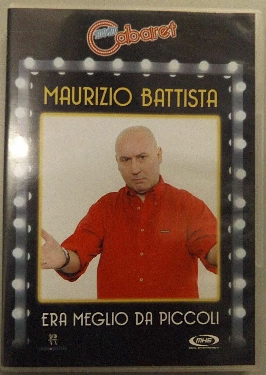 TeknoFilm - DVD – MAURIZIO BATTISTA - ERA MEGLIO DA PICCOLI di Rinaldo Gaspari (2007) - MHE