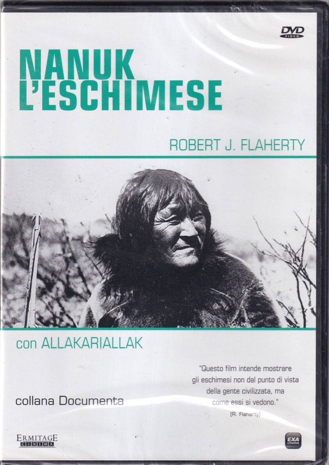 TeknoFilm - DVD – NANUK L'ESCHIMESE [Film muto] di Robert J. Flaherty (1922) - ERMITAGE