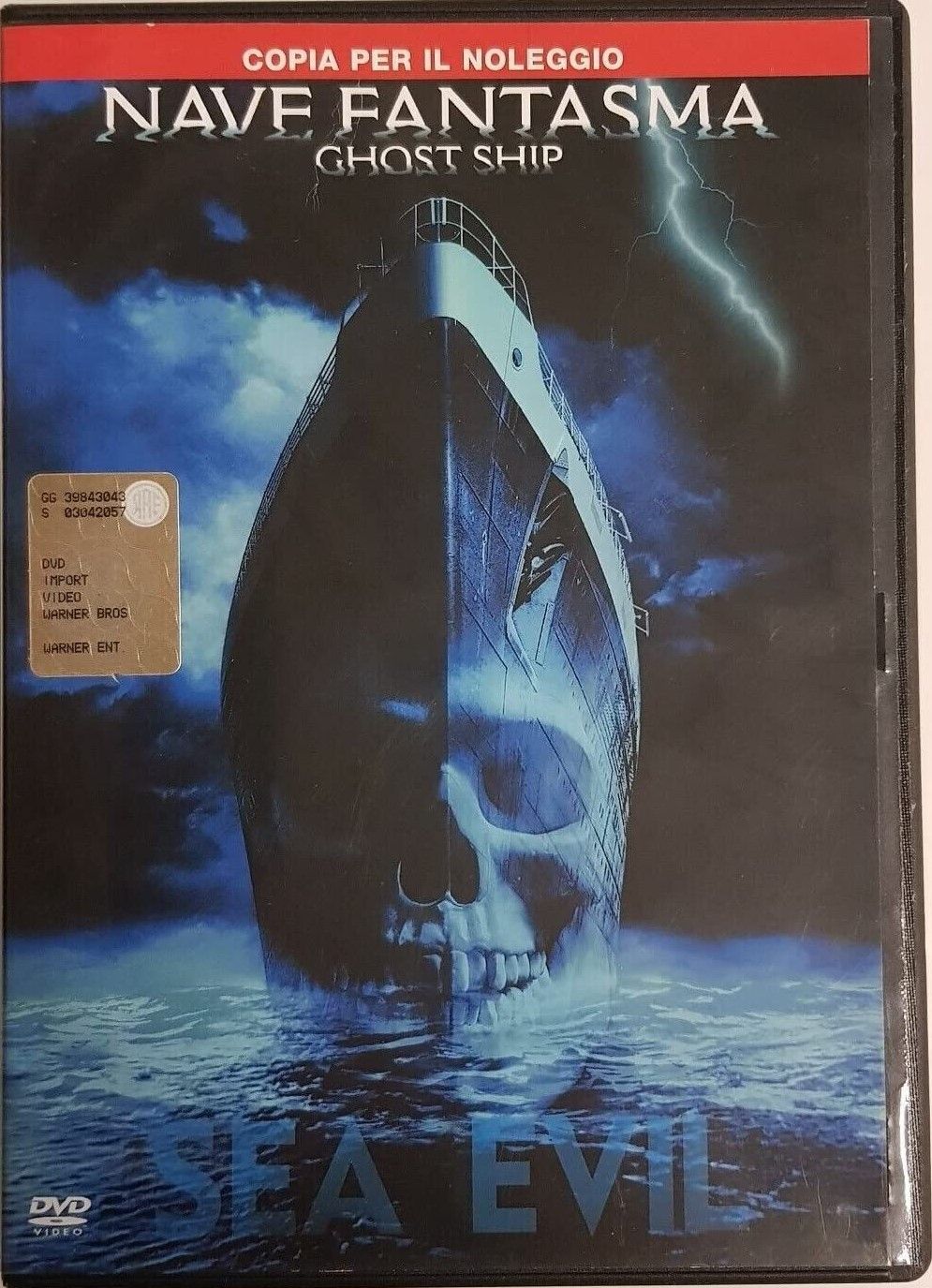 TeknoFilm - DVD – NAVE FANTASMA (Versione noleggio) di Steve Beck (2002) - WARNER BROS