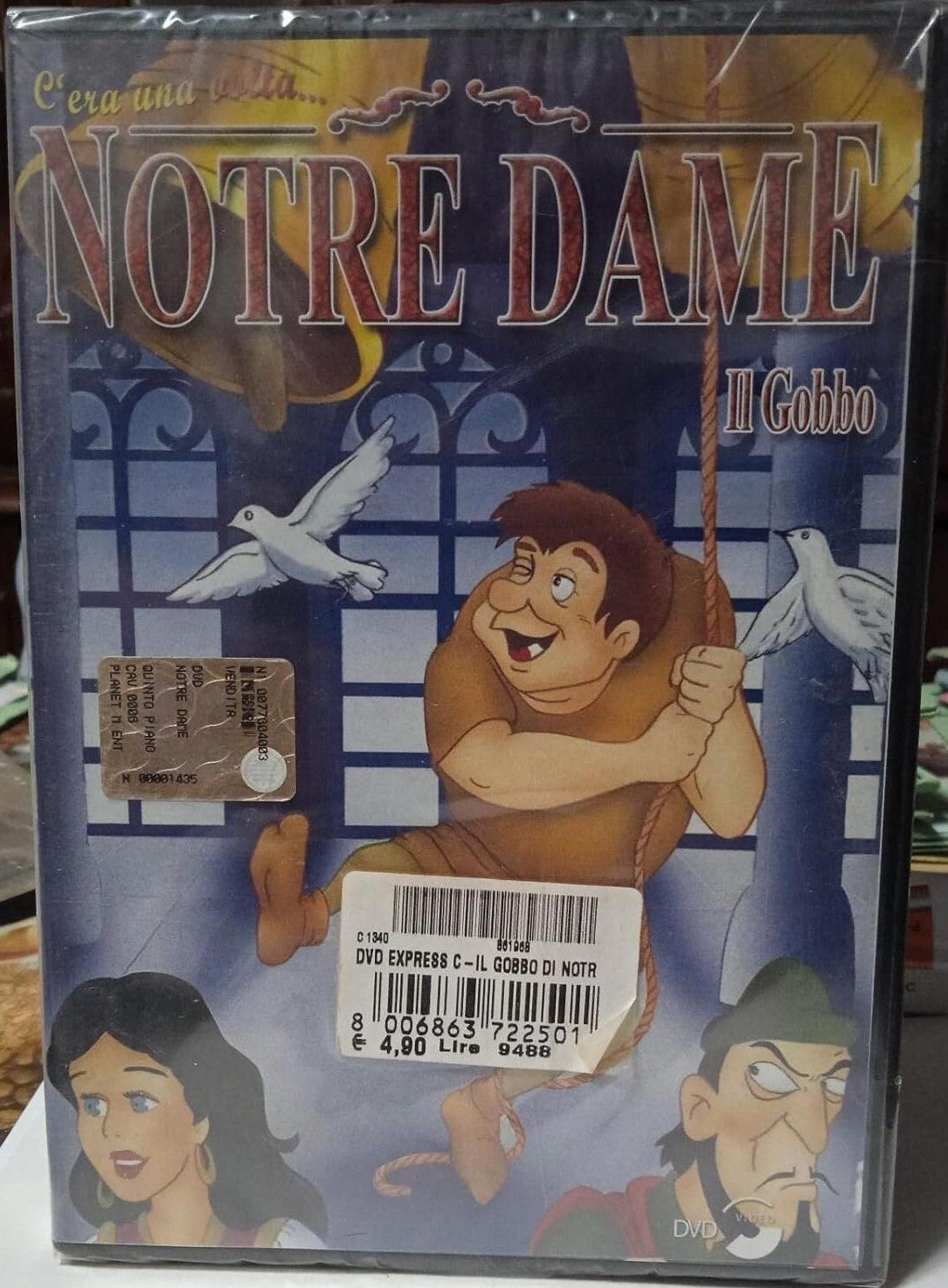 TeknoFilm - DVD – NOTRE DAME - IL GOBBO - QUINTO PIANO