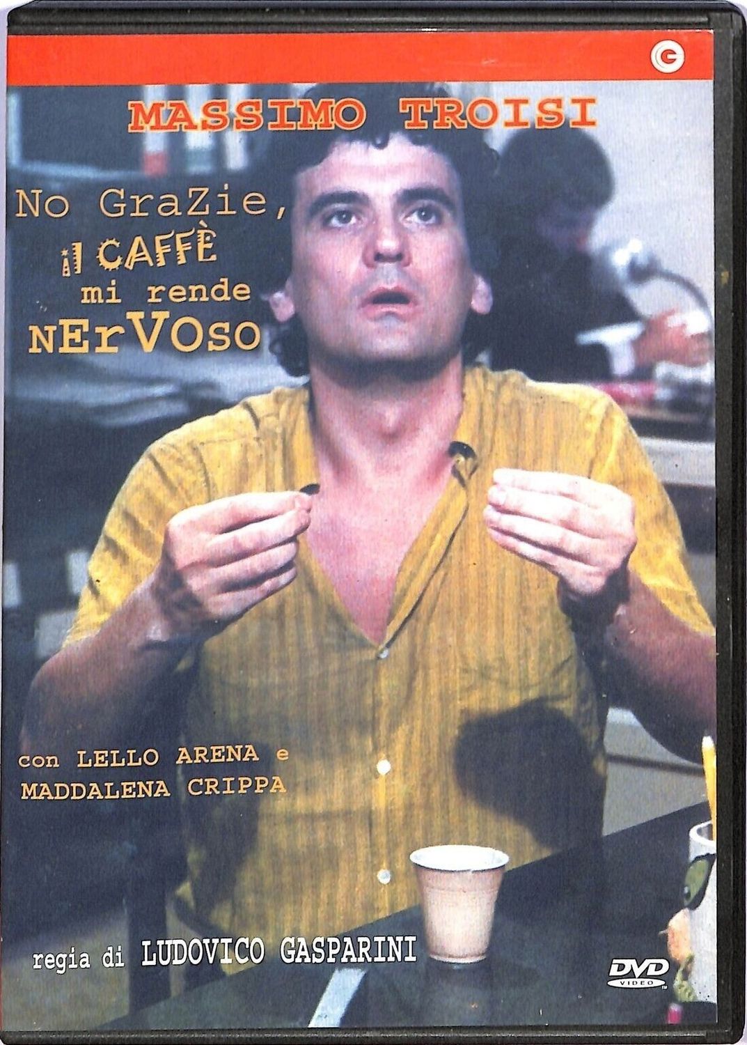TeknoFilm - DVD – NO GRAZIE IL CAFFE' MI RENDE NERVOSO di Lodovico Gasparini (1982) - CECCHI GORI HOME VIDEO