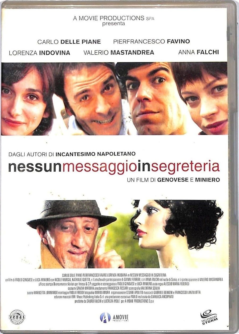 TeknoFilm - DVD – NESSUN MESSAGGIO IN SEGRETERIA di Luca Miniero e Paolo Genovese (2005) - MILLENNIUM STORM