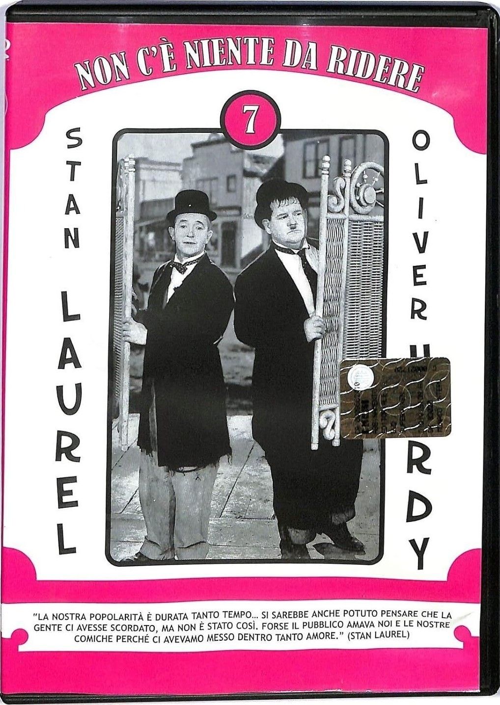 TeknoFilm - DVD – NON C'E' NIENTE DA RIDERE Vol. 07 (5 corti di Stanlio & Ollio) di A.A.V.V. (2006) - ERMITAGE