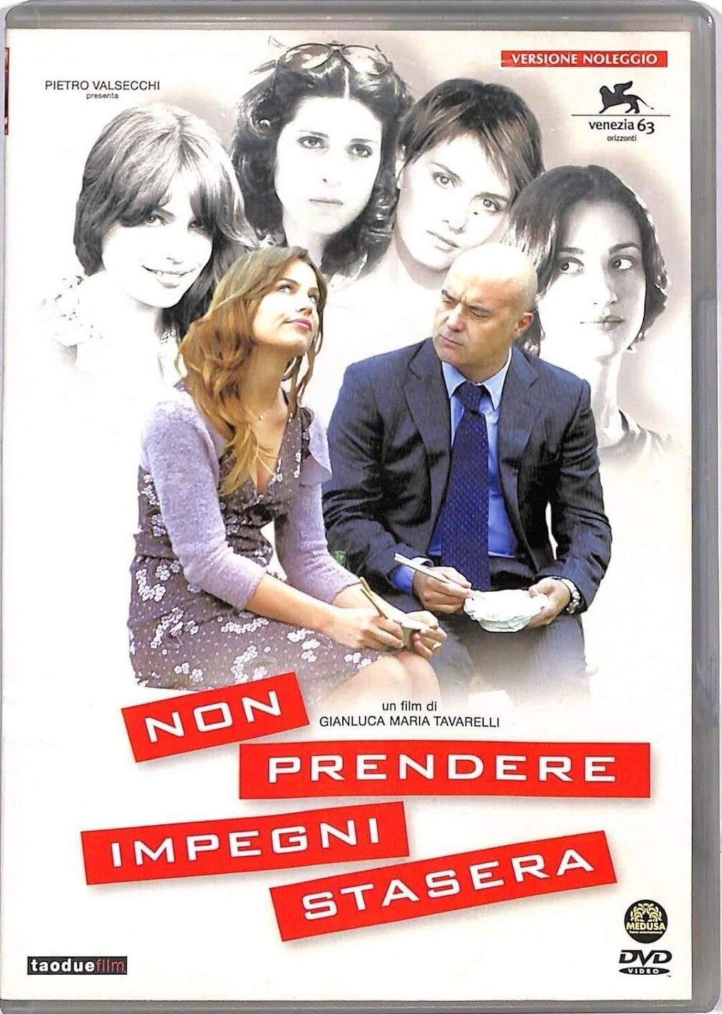 TeknoFilm - DVD – NON PRENDERE IMPEGNI STASERA (Versione noleggio) di Gianluca Maria Tavarelli (2006) - MEDUSA