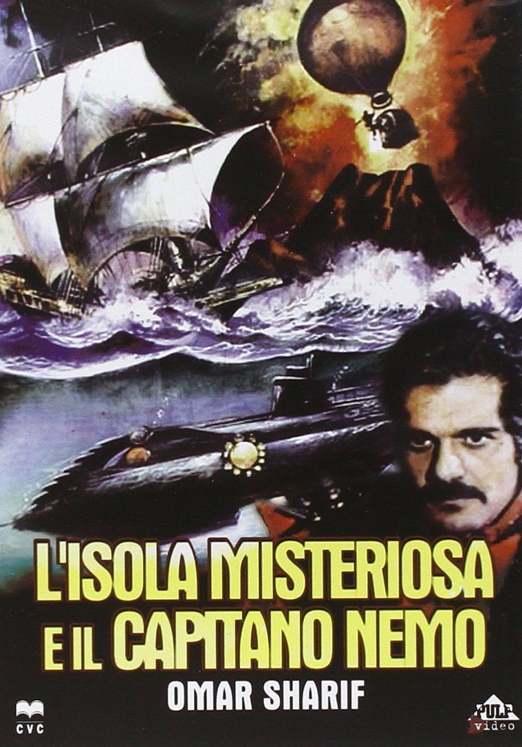 TeknoFilm - DVD – L'ISOLA MISTERIOSA E IL CAPITANO NEMO di Juan Antonio Bardem (1972) - CVC