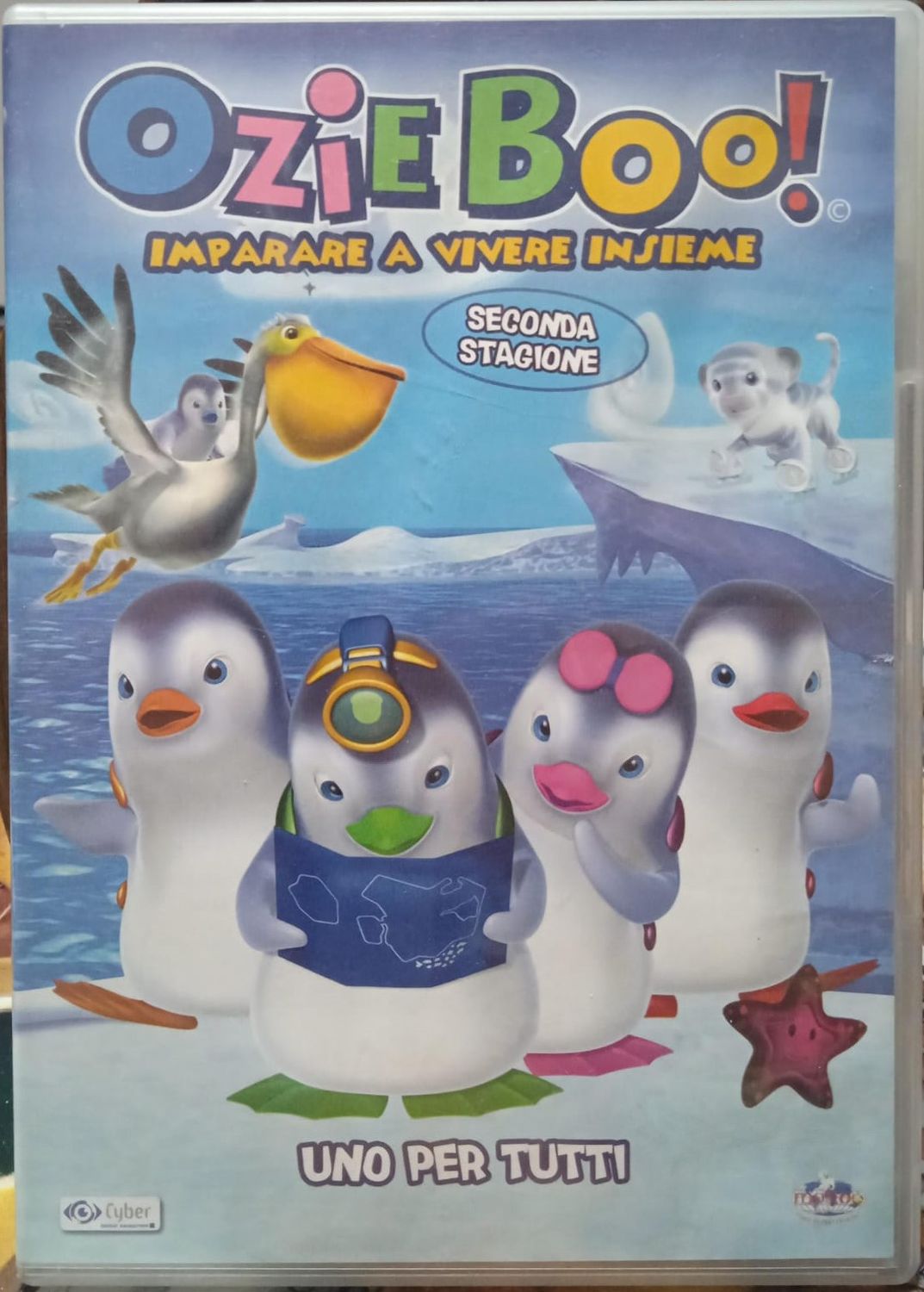 TeknoFilm - DVD – OZIE BOO! - IMPARARAE A VIVERE INSIEME Stag. 02 - UNO PER TUTTI di Olivier Lelardoux (2007) - MHE