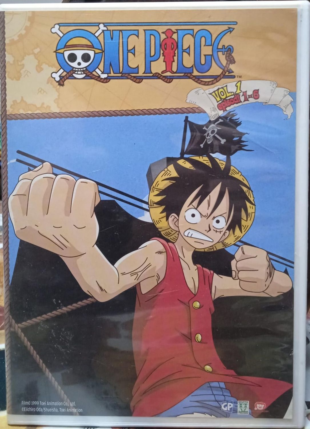 TeknoFilm - DVD (Versione Slim) - ONE PIECE Vol. 01 Episodi da 01 a 06 (1999) - GRAN & PARTNERS