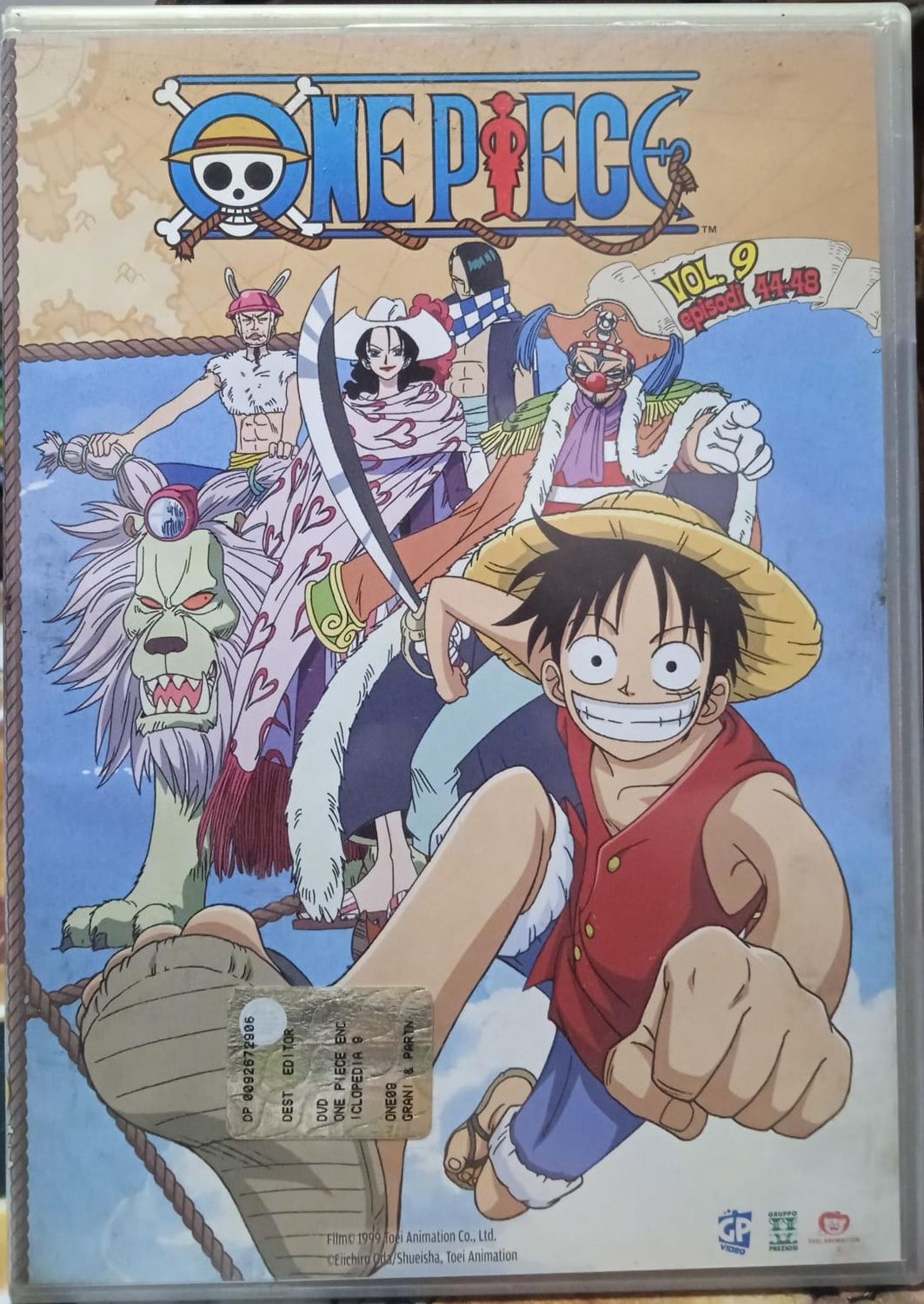 TeknoFilm - DVD (Versione Slim) - ONE PIECE Vol. 09 Episodi da 44 a 48 (1999) - GRAN & PARTNERS