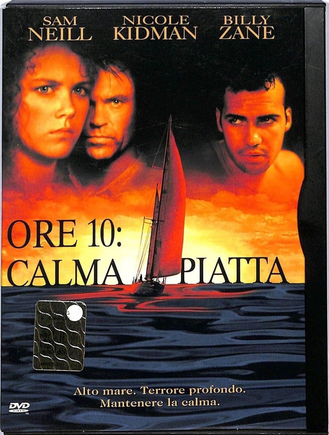 TeknoFilm - DVD – ORE 10: CALMA PIATTA (Snapper case) di Phillip Noyce (1989) - WARNER BROS