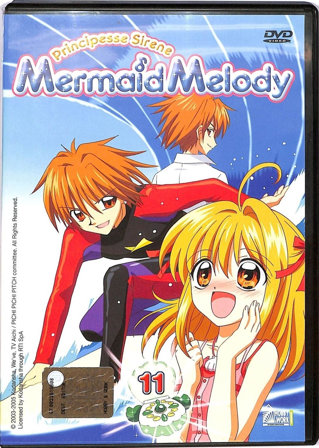 TeknoFilm - DVD - PRINCIPESSE SIRENE - MERMAID MELODY Vol. 11 di Yoshitaka Fujimoto (2003) - HOBBY & WORK