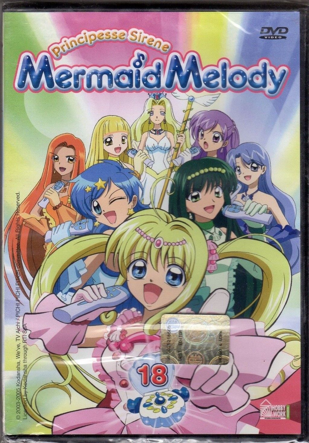 TeknoFilm - DVD - PRINCIPESSE SIRENE - MERMAID MELODY Vol. 18 di Yoshitaka Fujimoto (2003) - HOBBY & WORK
