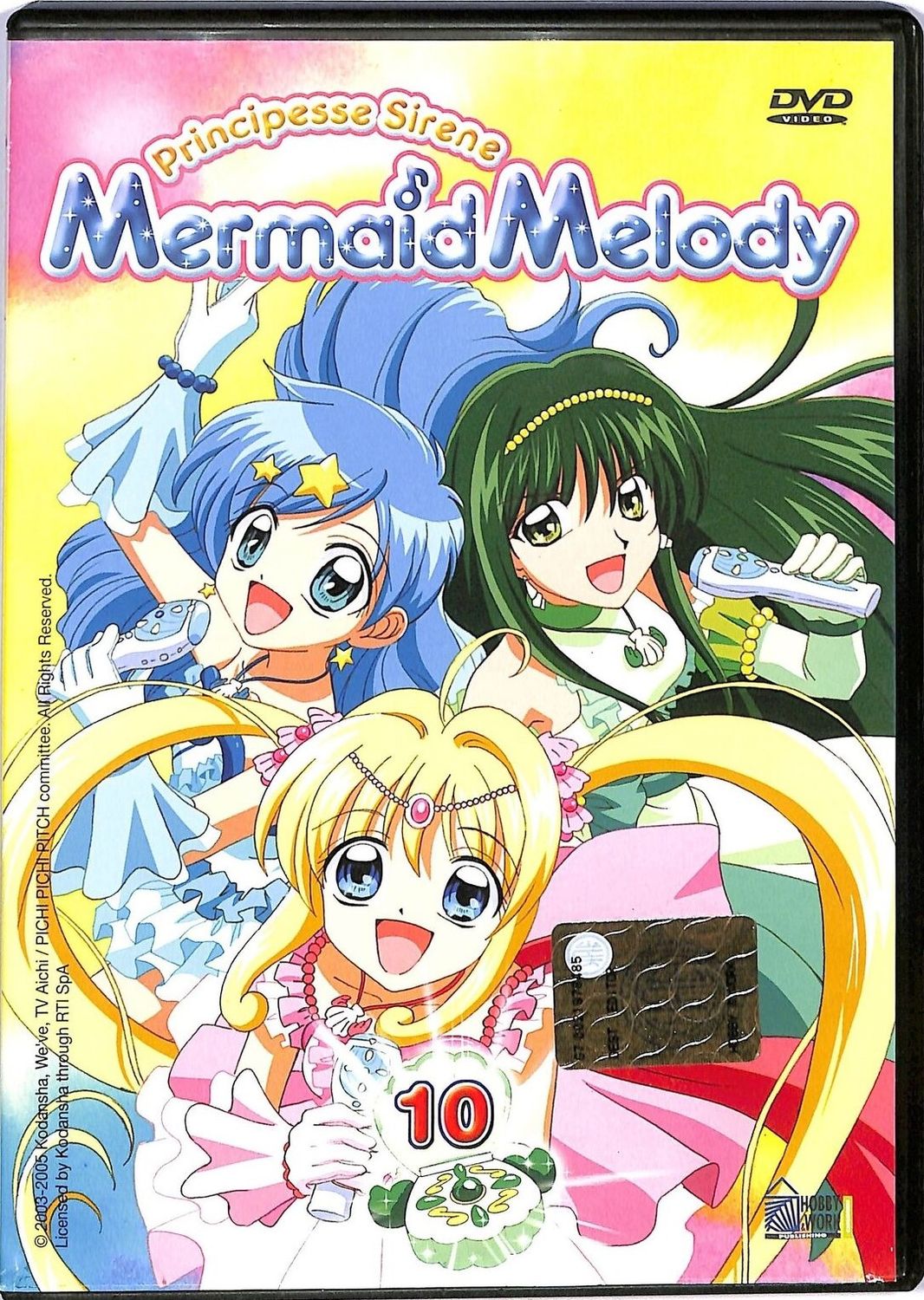 TeknoFilm - DVD - PRINCIPESSE SIRENE - MERMAID MELODY Vol. 10 di Yoshitaka Fujimoto (2003) - HOBBY & WORK