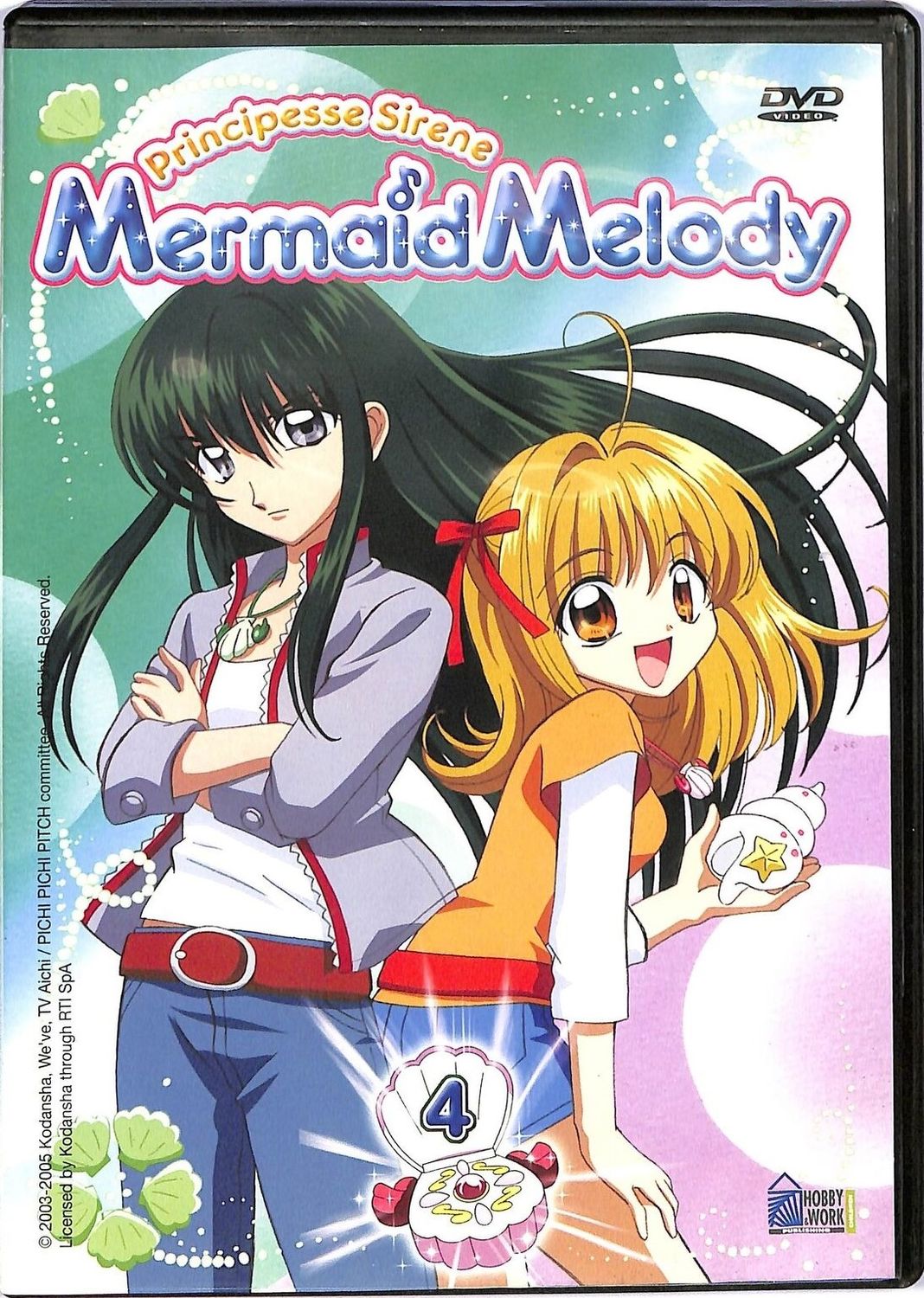 TeknoFilm - DVD - PRINCIPESSE SIRENE - MERMAID MELODY Vol. 04 di Yoshitaka Fujimoto (2003) - HOBBY & WORK