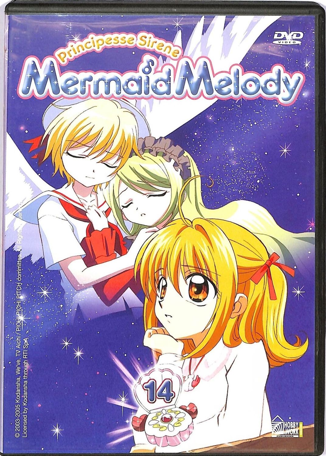 TeknoFilm - DVD - PRINCIPESSE SIRENE - MERMAID MELODY Vol. 14 di Yoshitaka Fujimoto (2003) - HOBBY & WORK