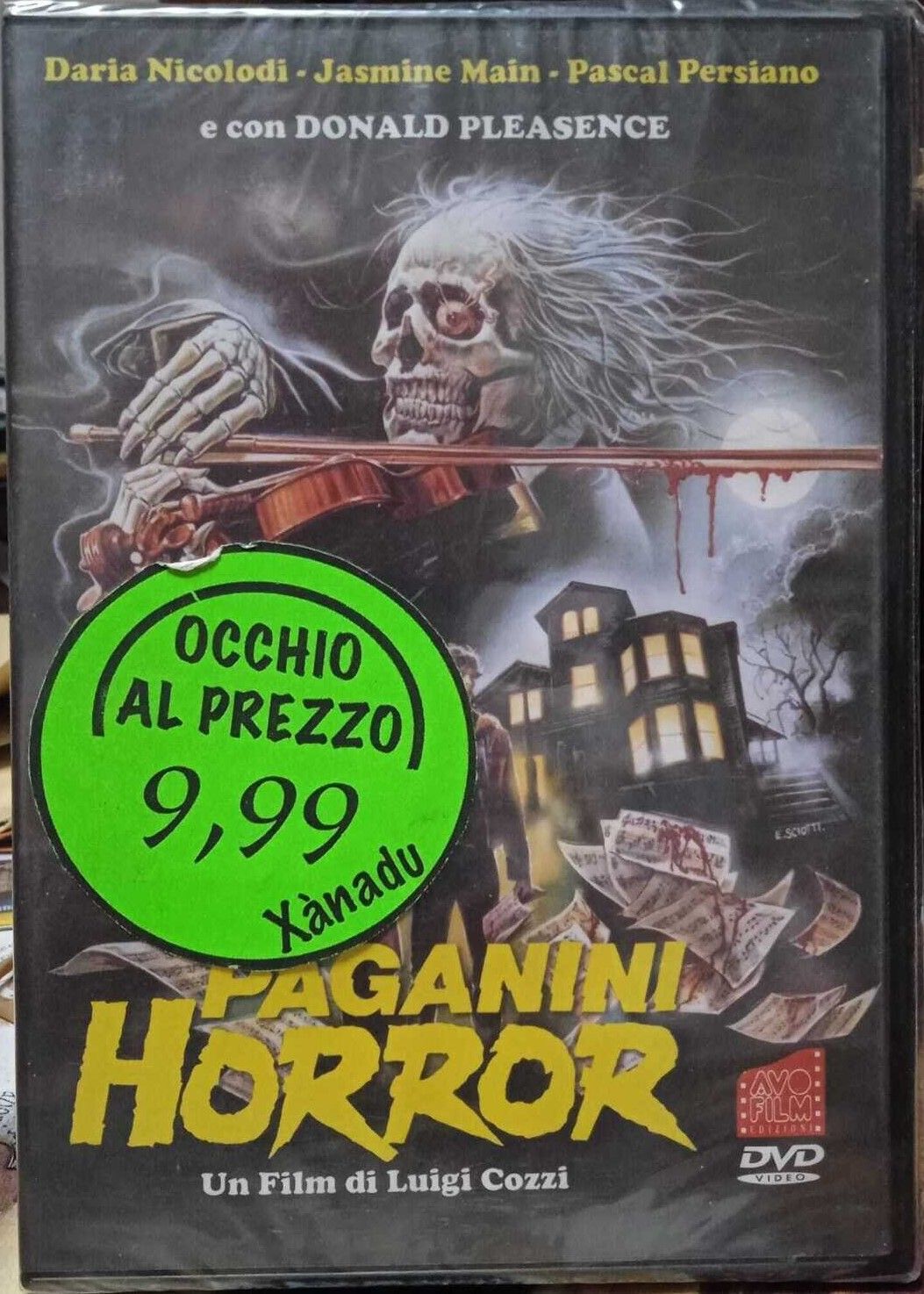 TeknoFilm - DVD – PAGANINI HORROR di Luigi Cozzi (1989) - AVOFILM