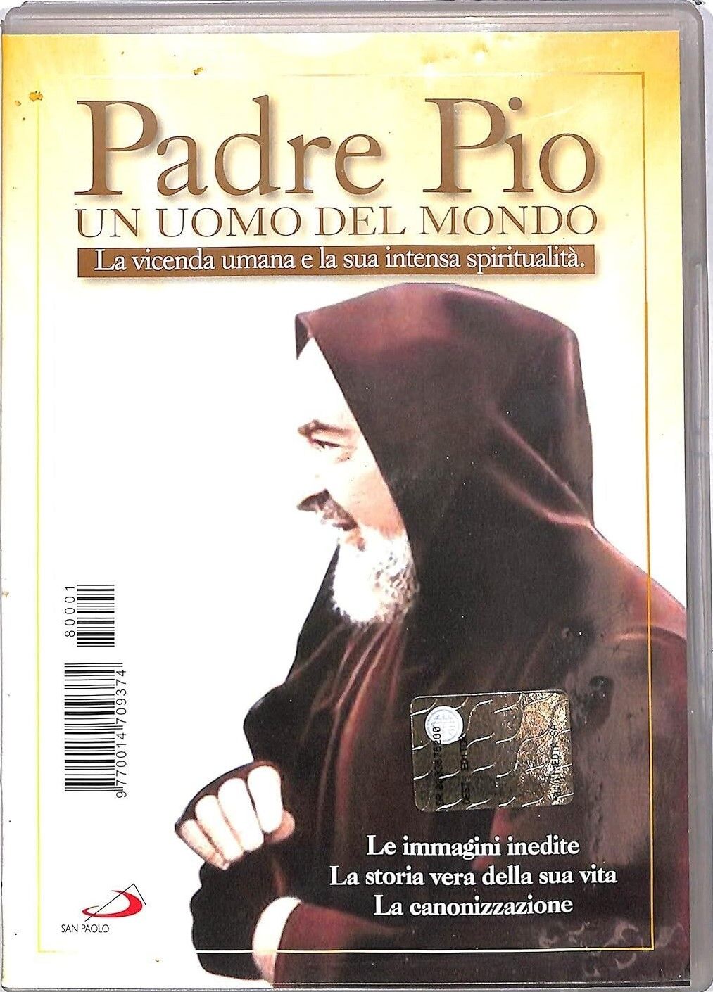 TeknoFilm - DVD – PADRE PIO - UN UOMO DEL MONDO (2002) - FAMIGLIA CRISTIANA