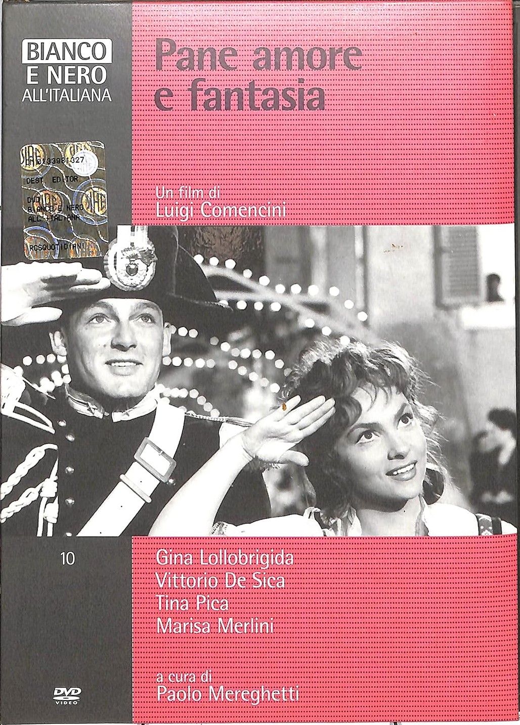TeknoFilm - DVD – PANE AMORE E FANTASIA di Luigi Comencini (1953) - CORRIERE DELLA SERA