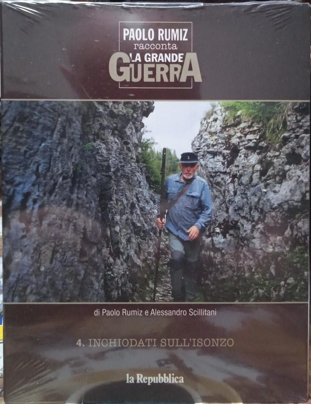 TeknoFilm - DVD – PAOLO RUMIZ racconta LA GRANDE GUERRA Vol. 04 - INCHIODATI SULL'ISONZO di Paolo Rumiz e Alessandro Scilitani (2014) - REPUBBLICA