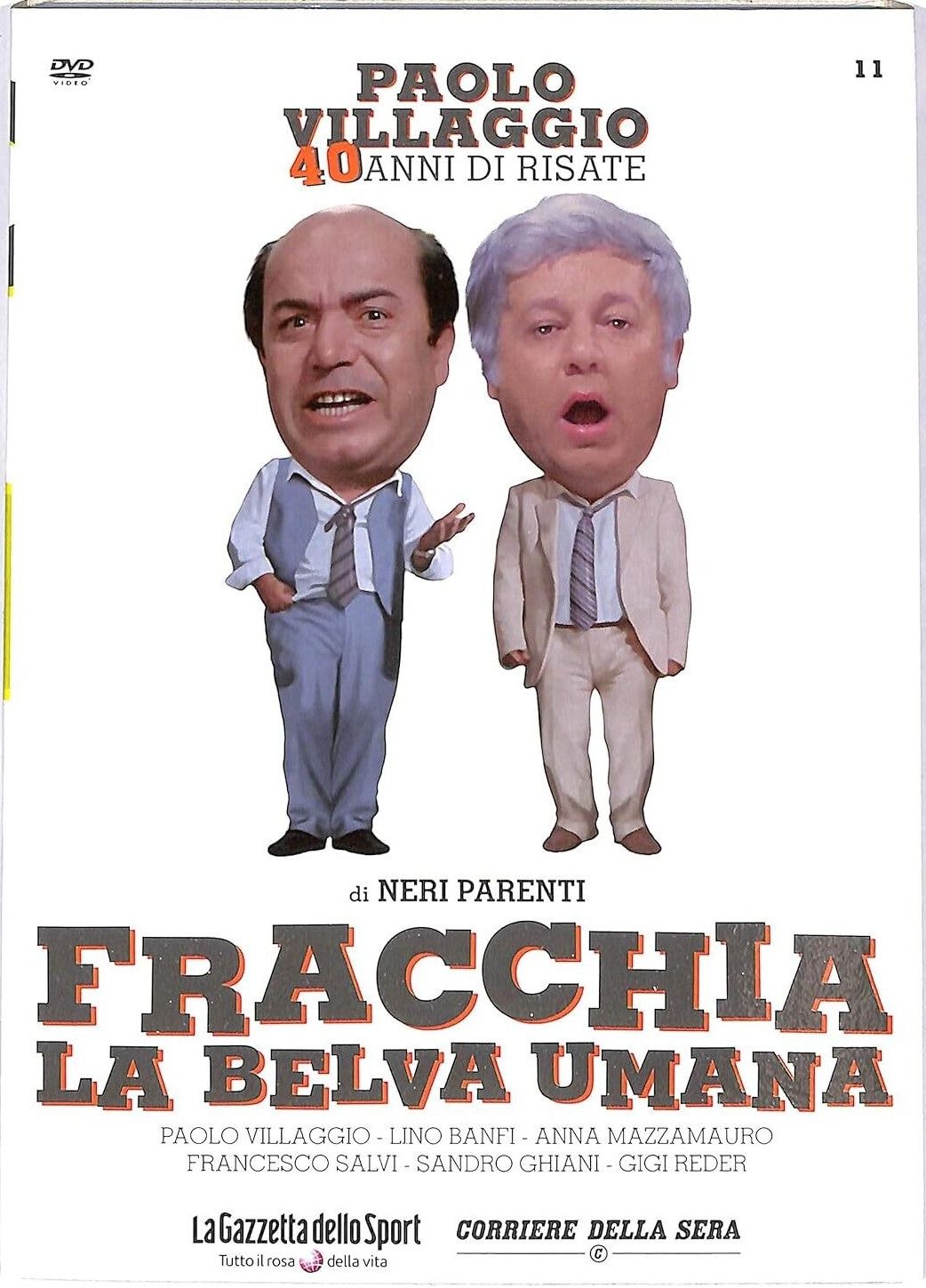 TeknoFilm - DVD – FRACCHIA LA BELVA UMANA di Neri Parenti (1981) - GAZZETTA DELLO SPORT