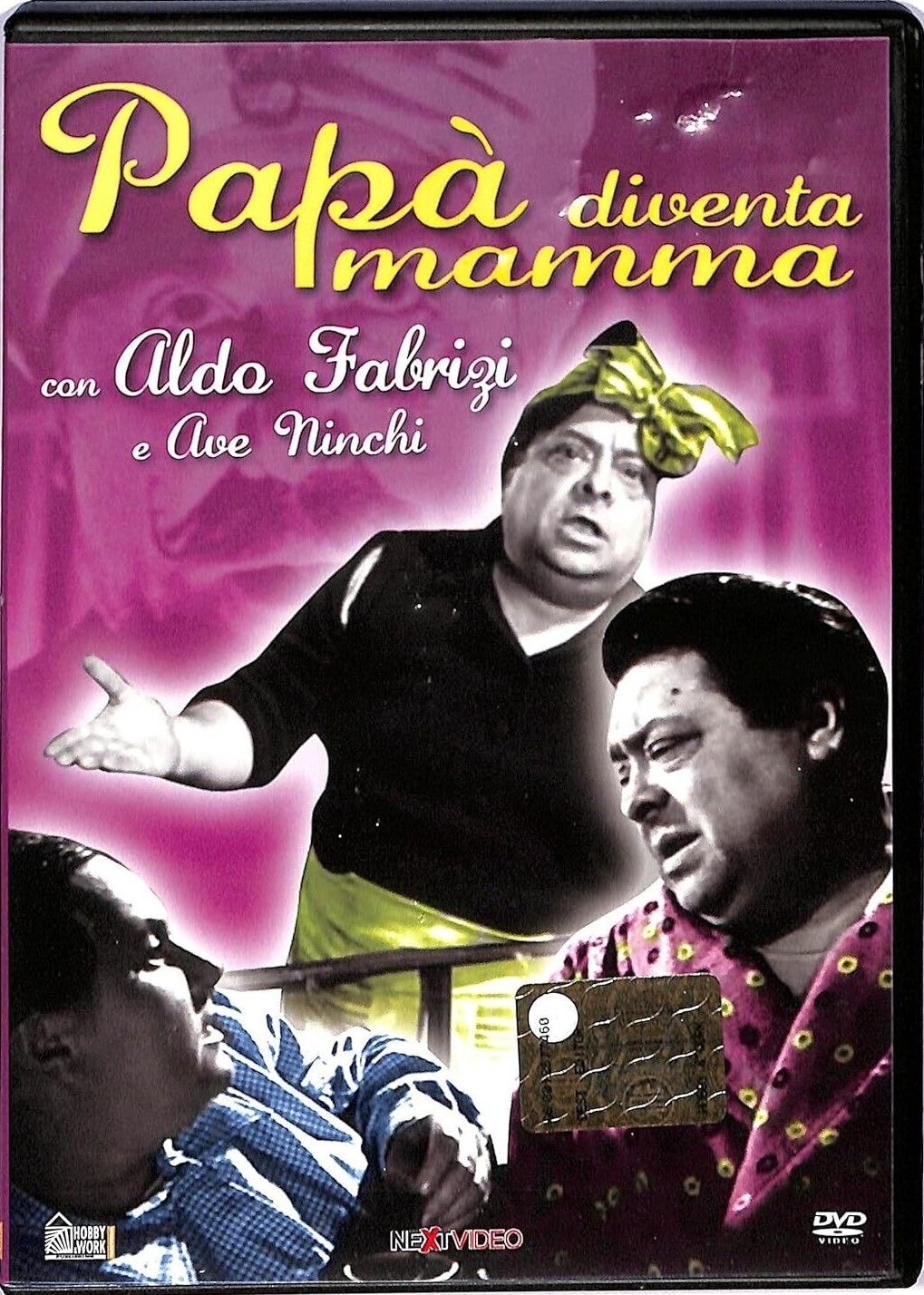 TeknoFilm - DVD – PAPA' DIVENTA MAMMA di Aldo Fabrizi (1952) - HOBBY & WORK