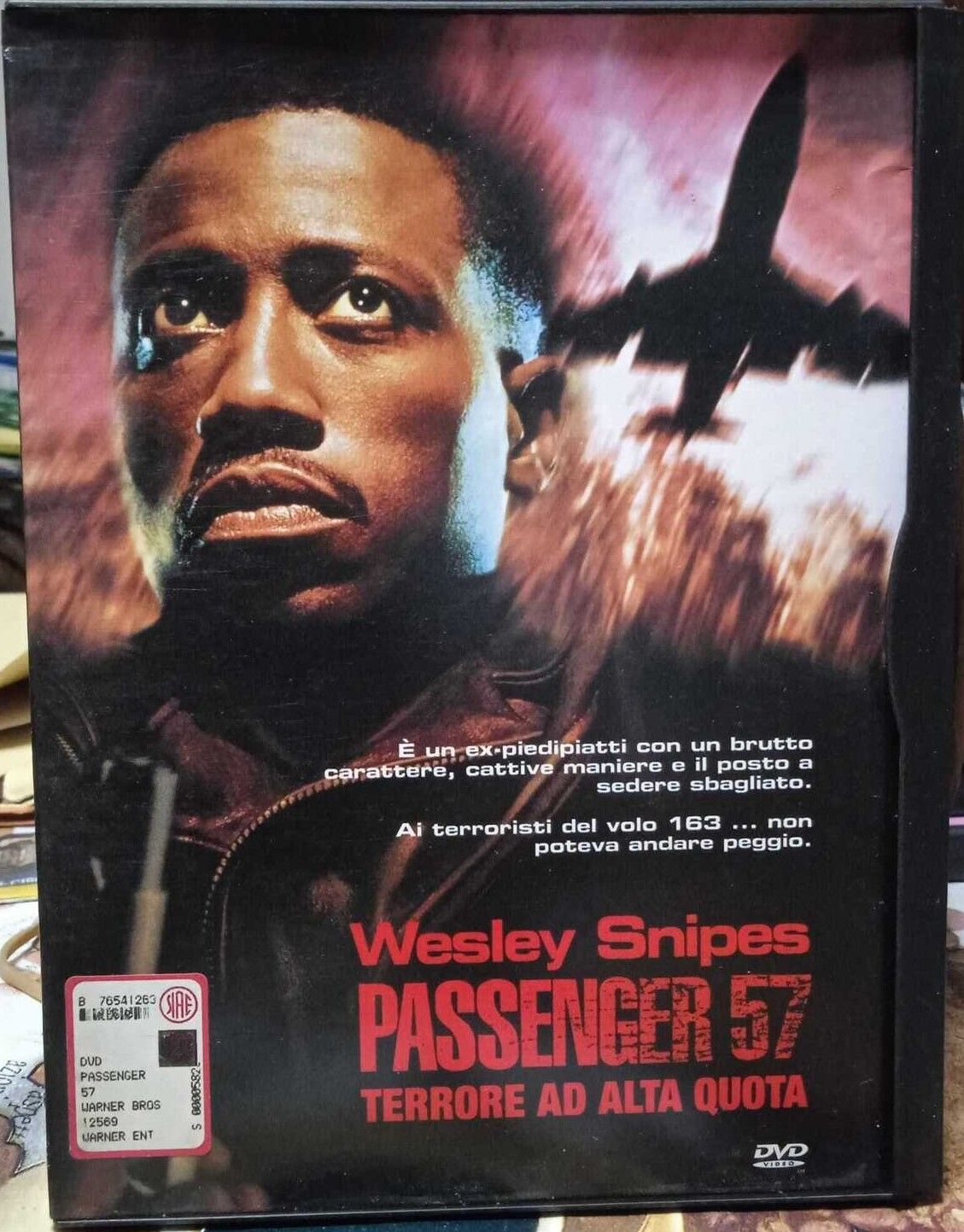 TeknoFilm - DVD – PASSENGER 57 (Snapper case) di Kevin Hooks (1992) - WARNER BROS