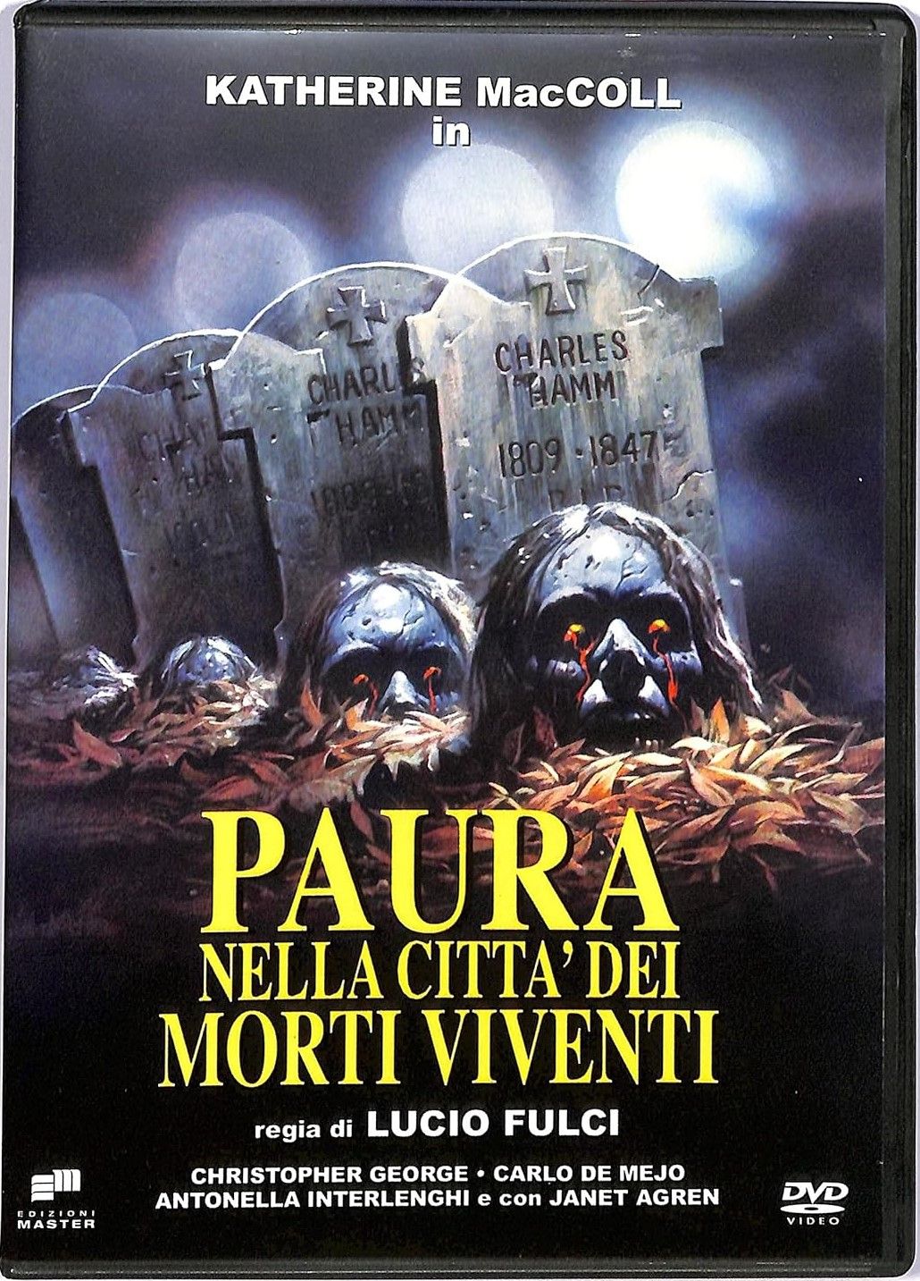TeknoFilm - DVD – PAURA NELLA CITTA DEI MORTI VIVENTI di Lucio Fulci (1980) - EDIZIONI MASTER