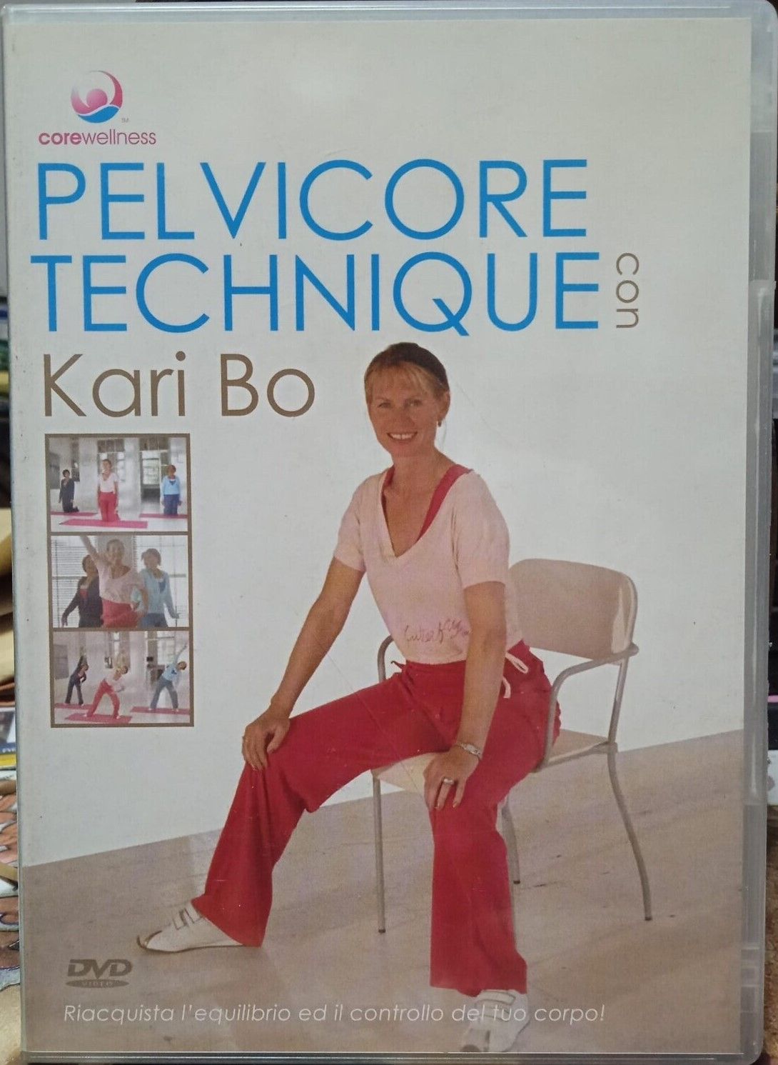 TeknoFilm - DVD – PELVICORE TECHNIQUE - CORE WELLNESS con Kari Bo  - ARTI GRAFICHE ALP