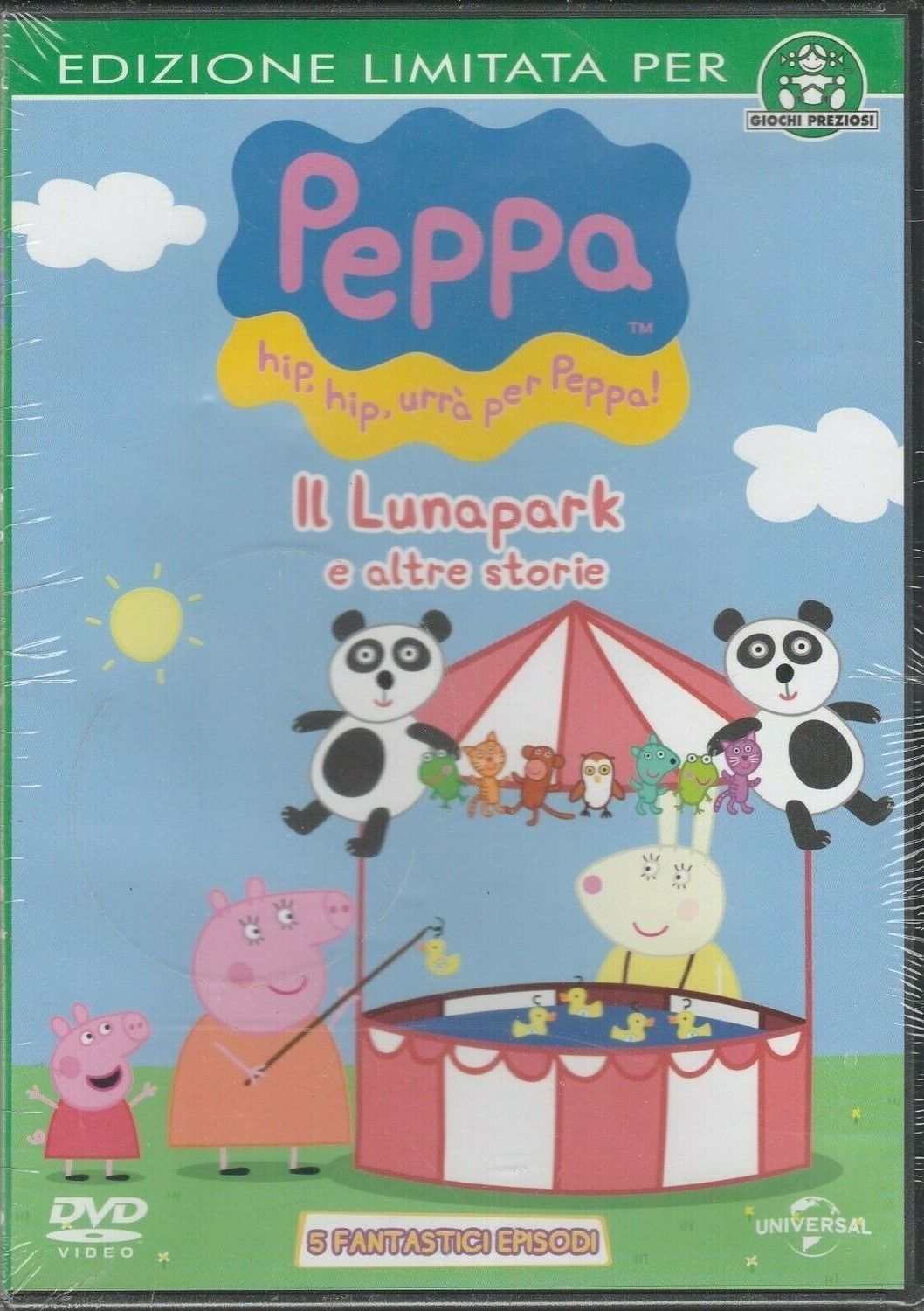 TeknoFilm - DVD – PEPPA PIG - IL LUNA PARK E ALTRE STORIE (5 Episodi) (2001) - UNIVERSAL