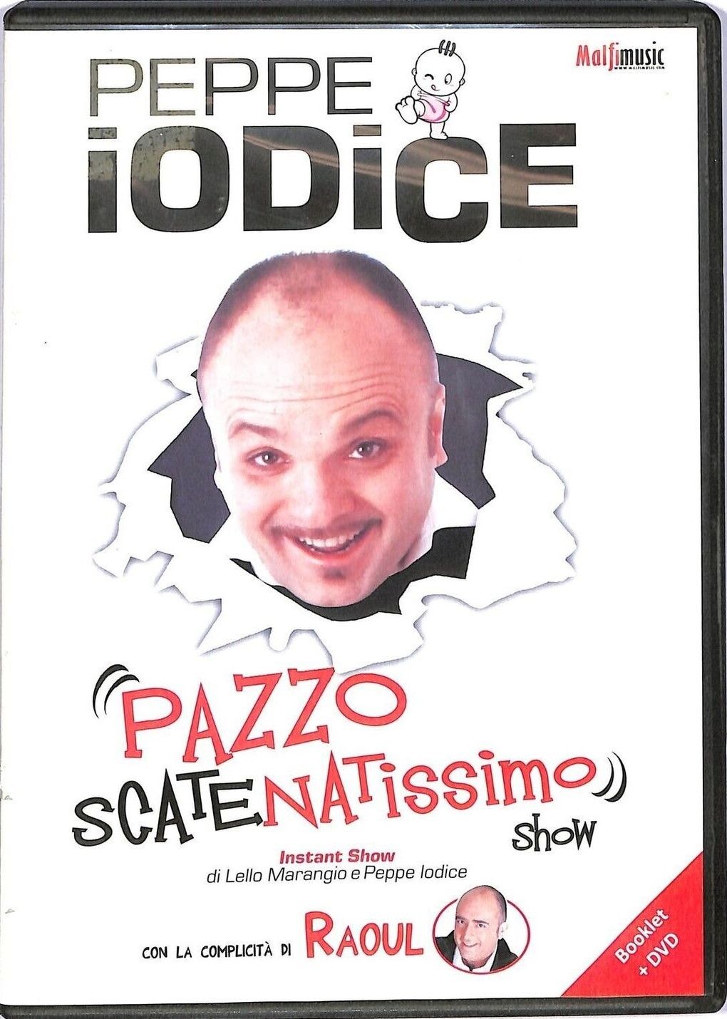 TeknoFilm - DVD + Book - PEPPE IODICE - PAZZO SCATENATISSIMO SHOW (2011) - MALFI MUSIC