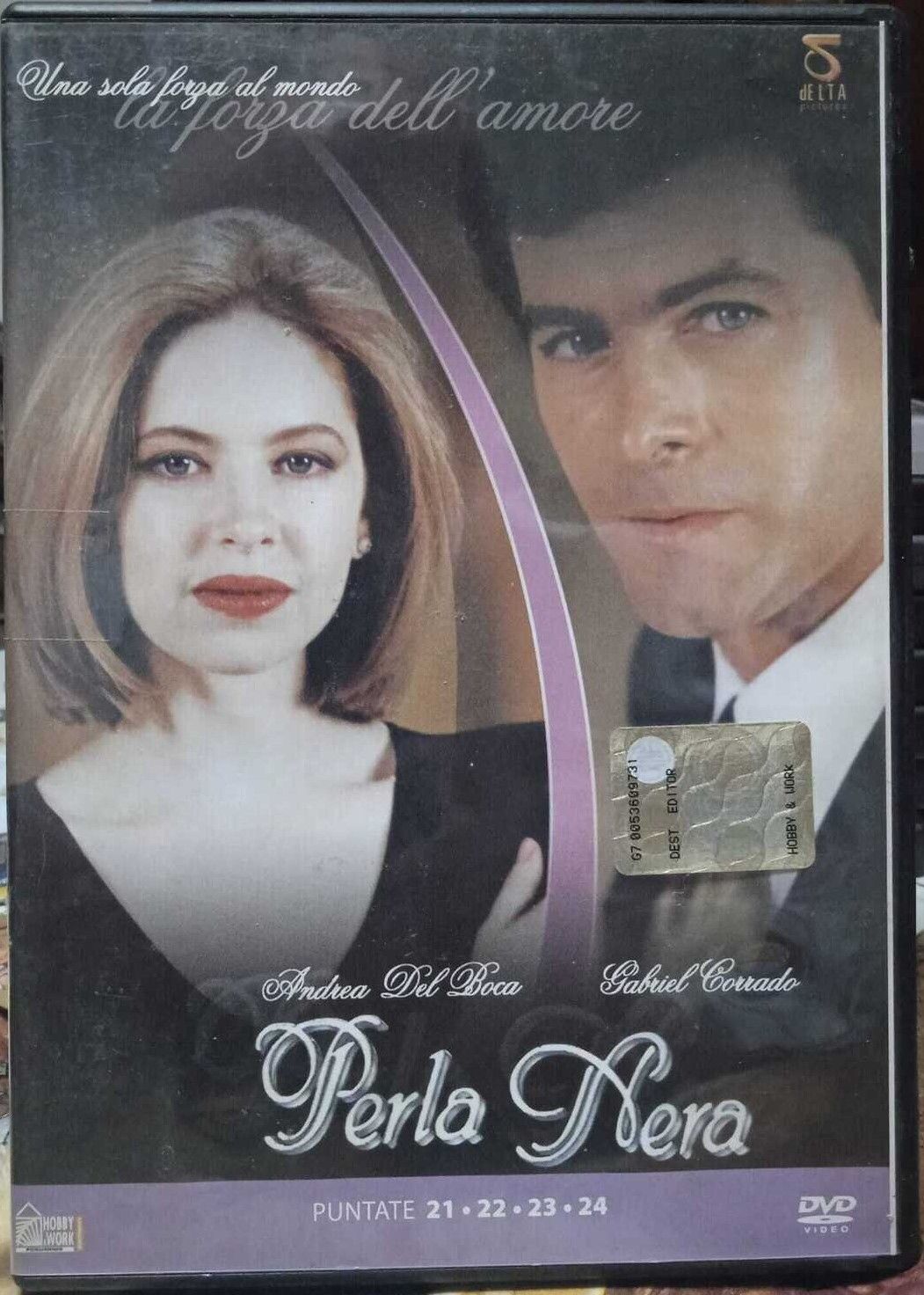 TeknoFilm - DVD – PERLA NERA Episodi. 21 - 22 - 23 - 24 di Nicolás del Boca (1994) - HOBBY & WORK