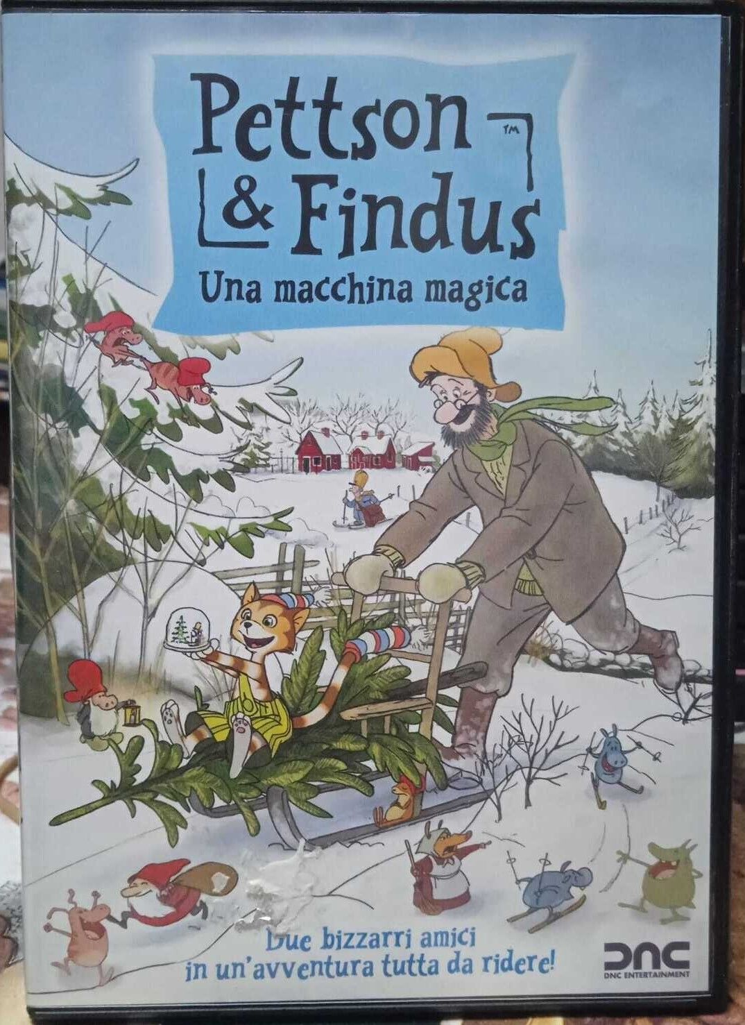 TeknoFilm - DVD - PETTSON & FINDUS - UNA MACCHINA MAGICA di Jorgen Lerdam e Anders Sorensen (2005) - DNC