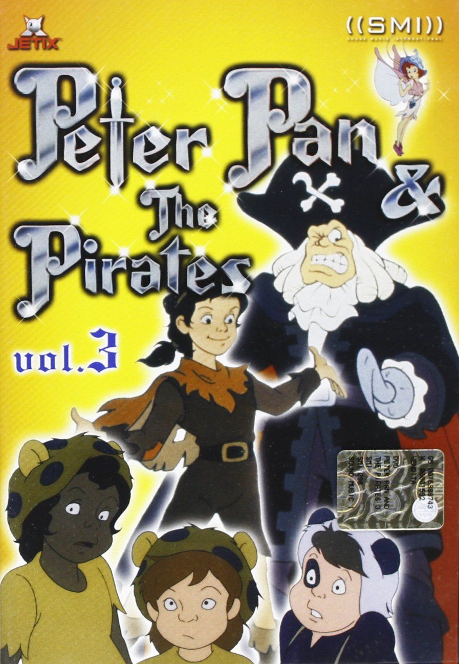 TeknoFilm -  DVD – PETER PAN & THE PIRATES Vol. 03 (4 Episodi) di John D. Wilson (1990) - SOUND MUSIC
