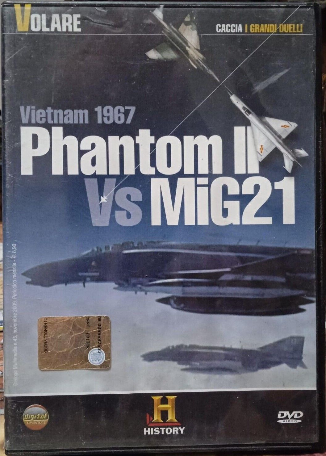 TeknoFilm - DVD – Volare: PHANTOM II VS MIG-21 - Vietnam 1967 (2009) - DOMUS