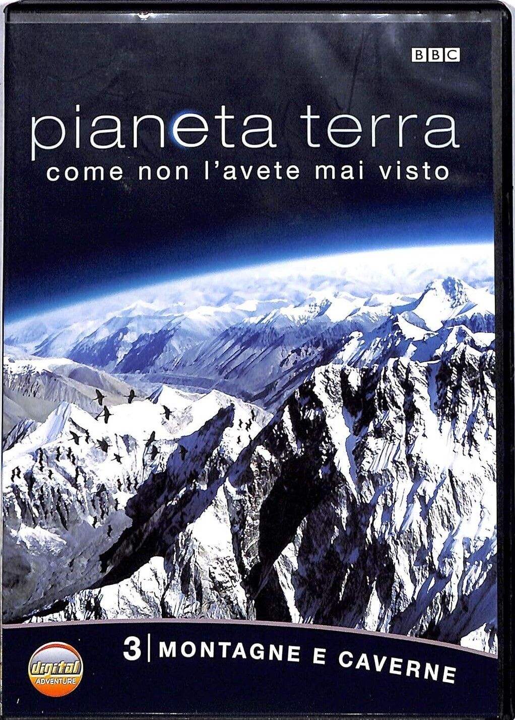 TeknoFilm - DVD – PIANETA TERRA COME NON L'AVETE MAIO VISTO Vol. 03 - MONTAGNE E CAVERNE (2007) - CINEHOLLYWOOD