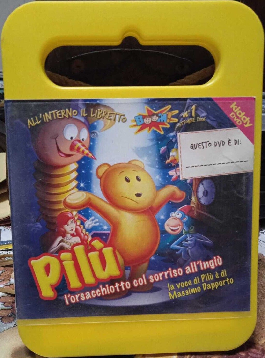TeknoFilm - DVD (Versione valigietta) - PILU' L'ORSACCHIOTTO COL SORRISO ALL'INGIU' di Bert Ring (2000) - AEGIDA