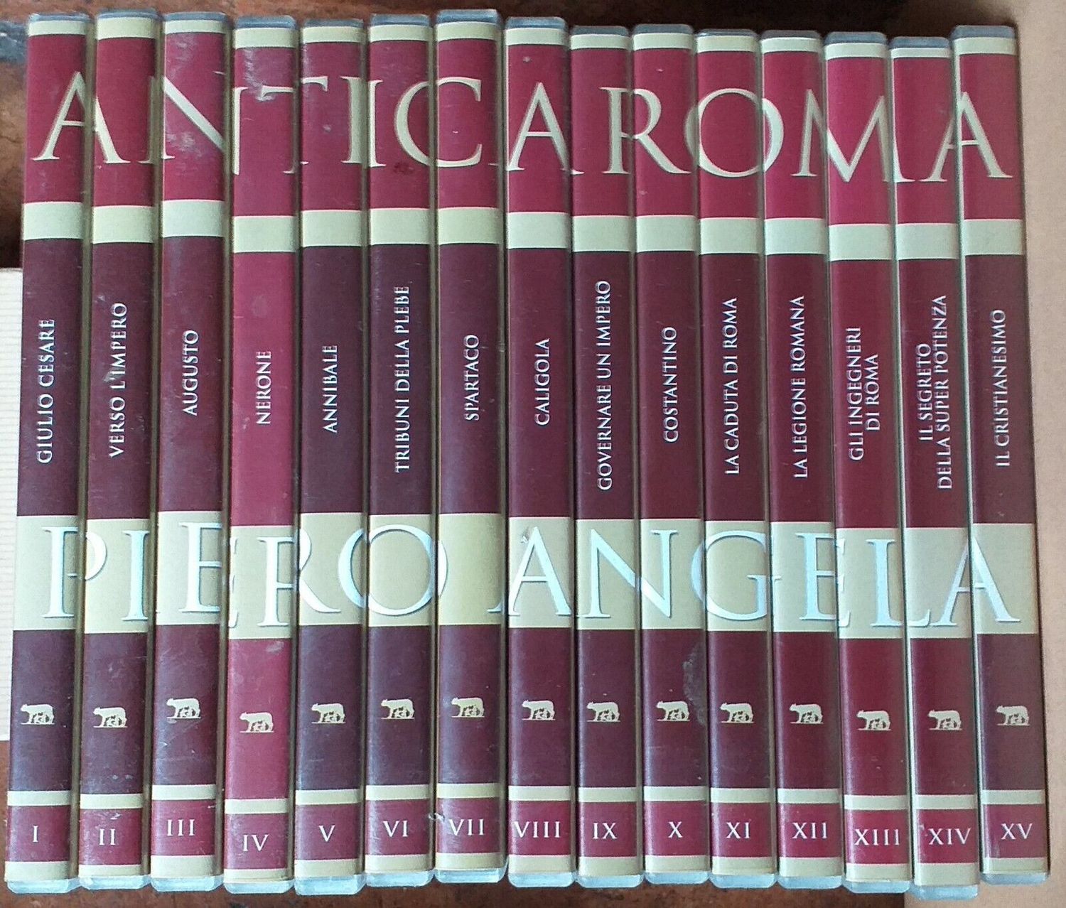 TeknoFilm - 15 DVD - Piero Angela: ANTICA ROMA di A.A.V.V. (2012) - CORRIERE DELLA SERA