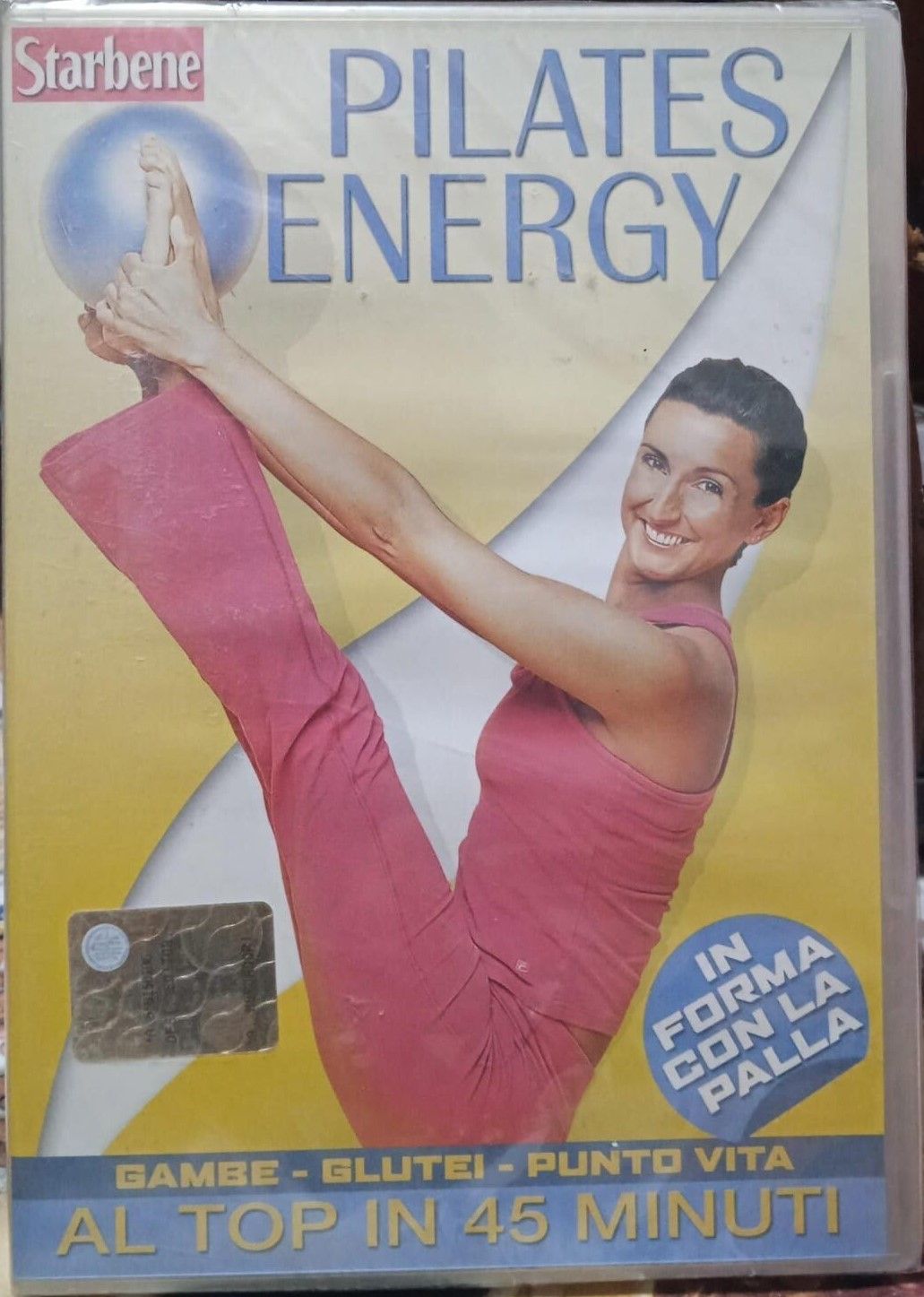 TeknoFilm - DVD – PILATES ENERGY (Con la palla alleni gambe, glutei e punto vita) 2001 - STARBENE