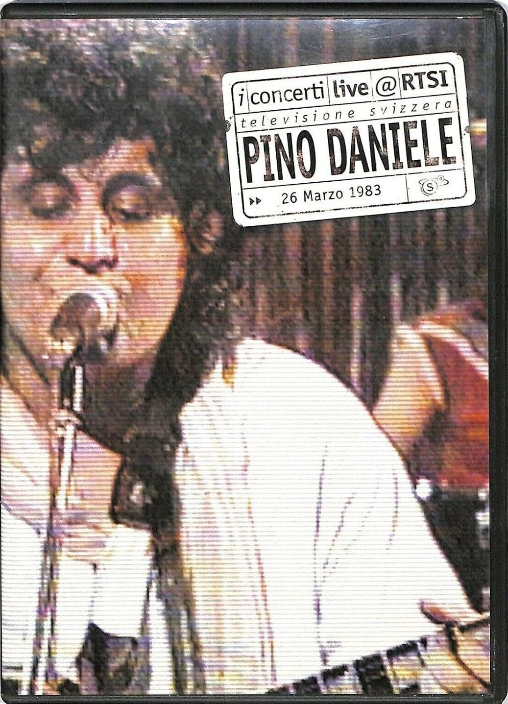 TeknoFilm - DVD - Pino Daniele Live RTSI (Televisione Svizzera) - 26 marzo 1983 - SONY