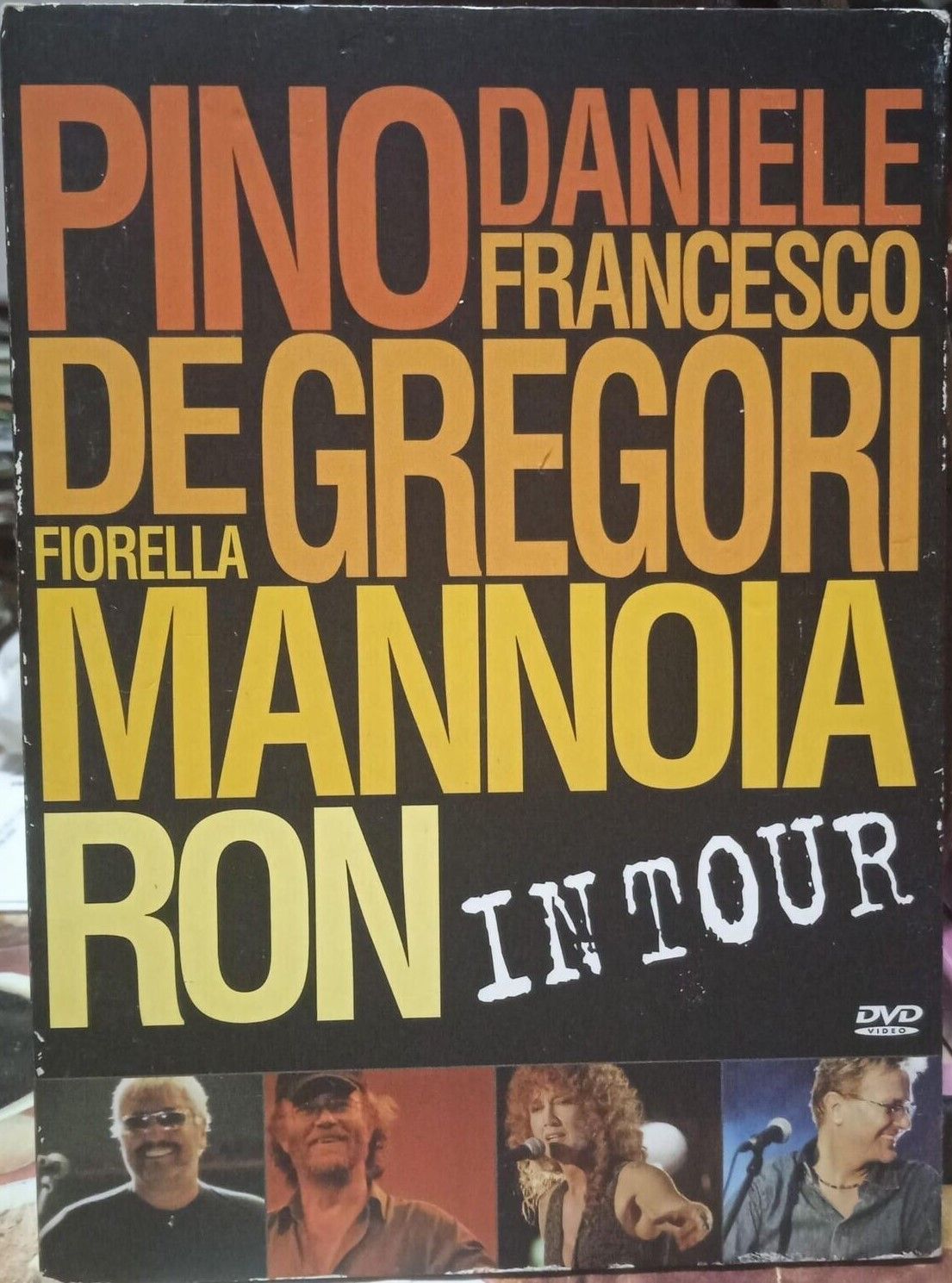 TeknoFilm - DVD - Pino Daniele - Francesco De Gregori - Fiorella Mannoia - Ron In Tour 2002 - BMG - RICORDI