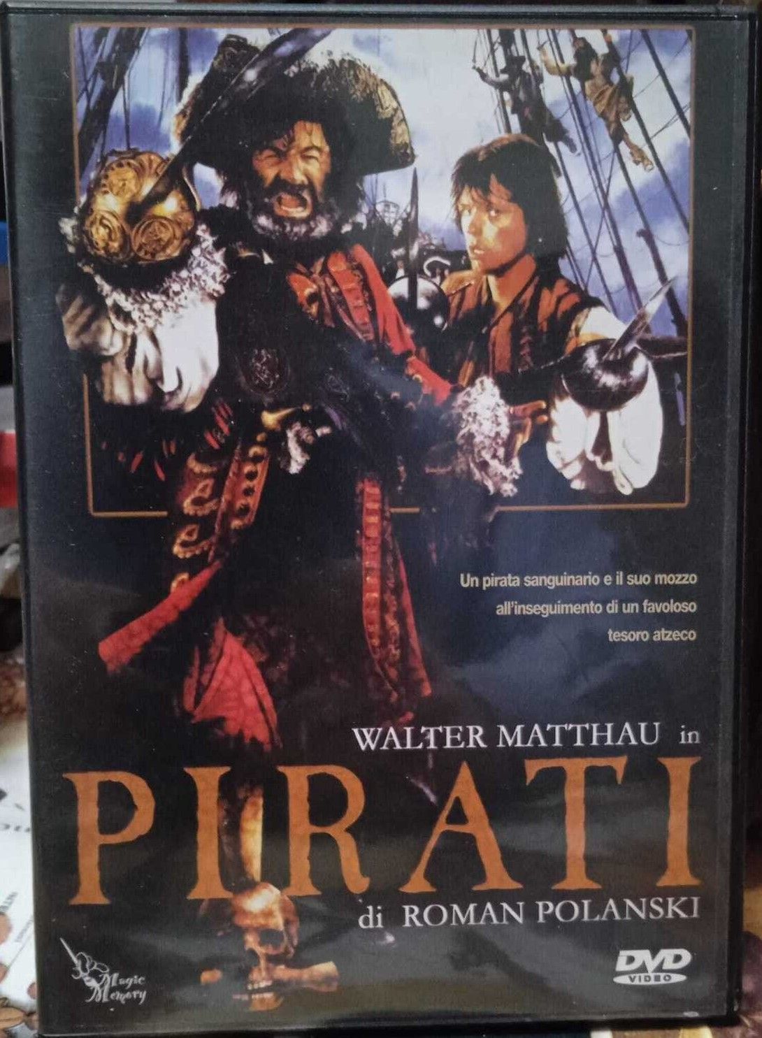 TeknoFilm - DVD - PIRATI di Roman Polanski (1986) - MEMORY TECHNOLOGY
