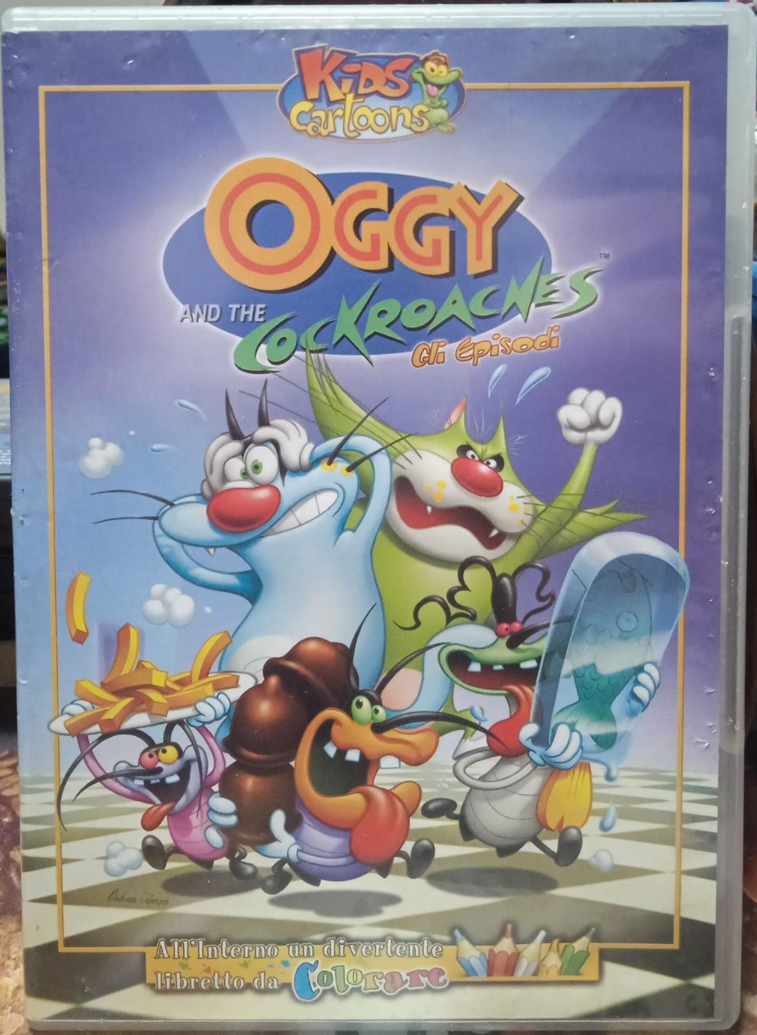 TeknoFilm - DVD – OGGY E I MALEDETTI SCARAFAGGI - OGGY AND COCKROACNES (6 Episodi) di Olivier Jean-Marie (1998) - MHE